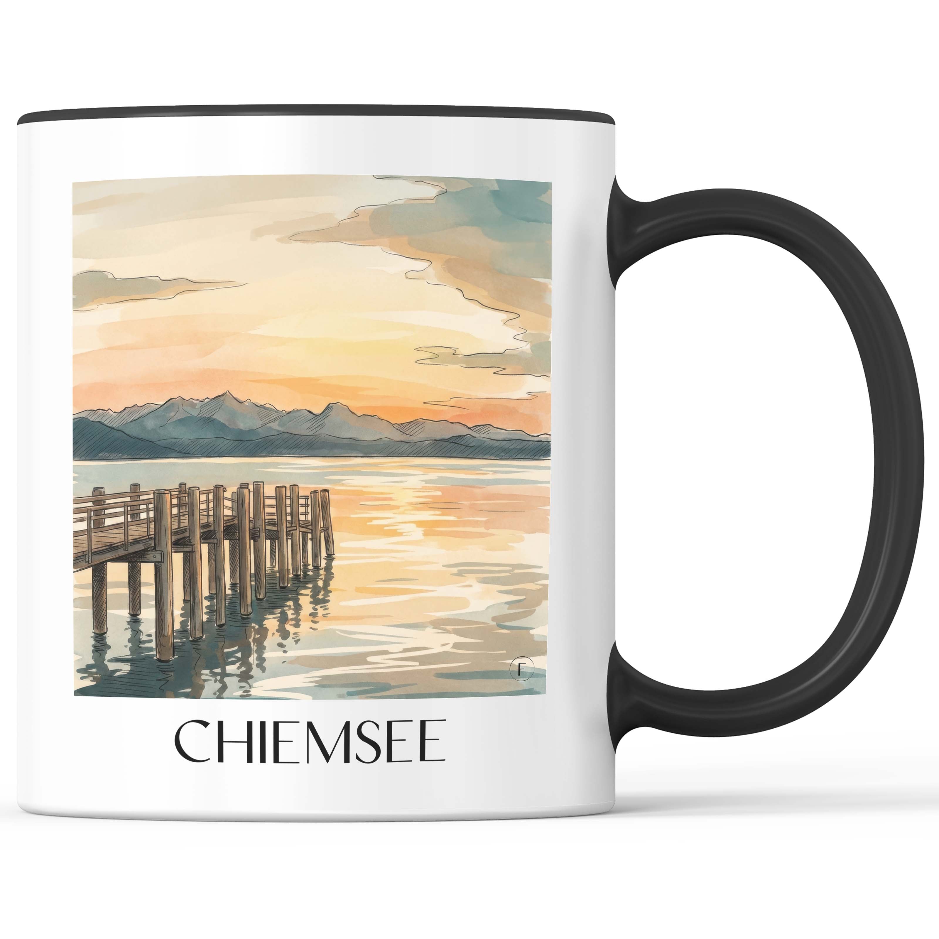 chiemsee-deutschland-kaffeebecher-aquarell