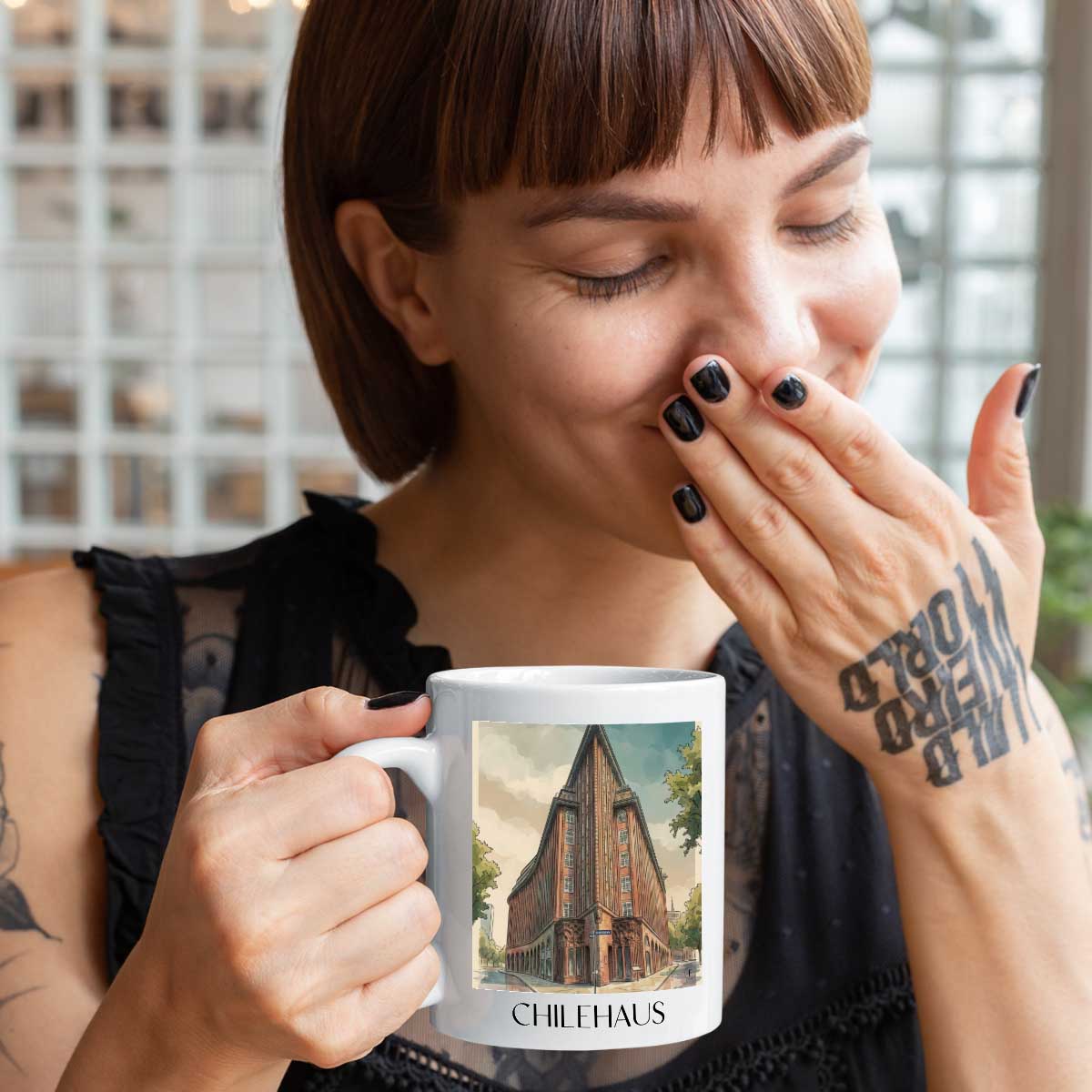 chilehaus-hamburg-deutschland-kaffeebecher-aquarell