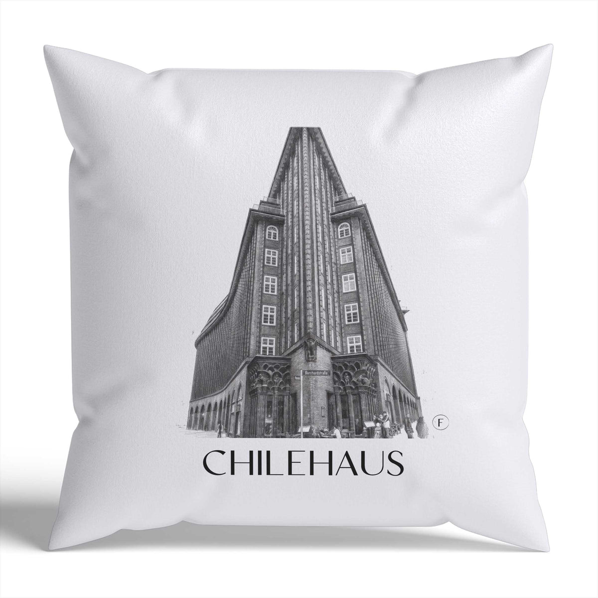 chilehaus-hamburg-deutschland-kissenbezug-bleistift-zeichnung-drawing
