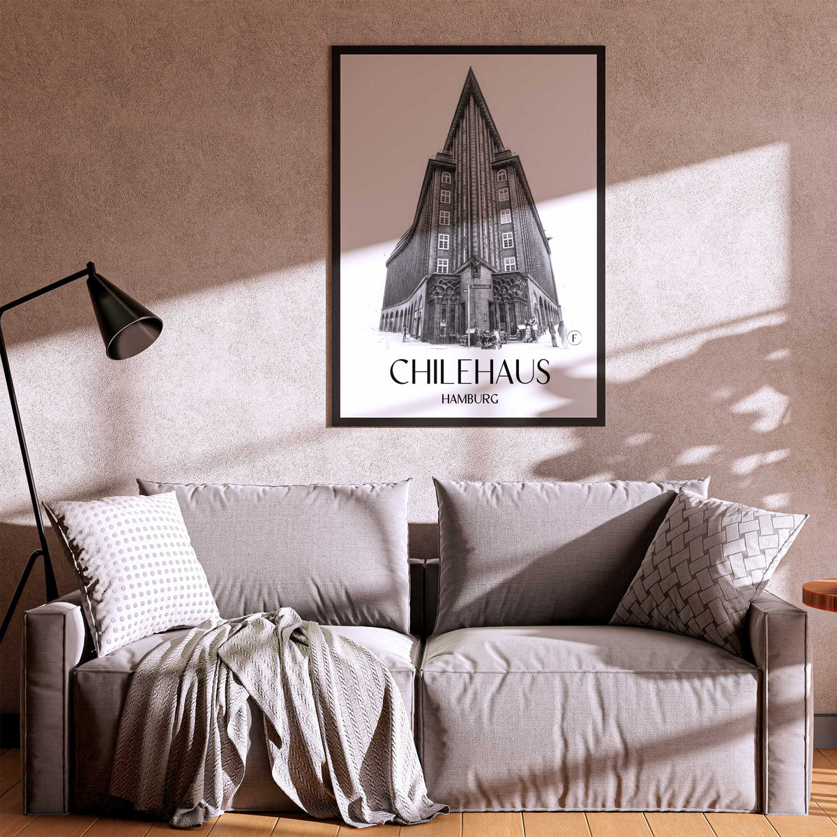 chilehaus-hamburg-deutschland-poster-bleistift-zeichnung-drawing