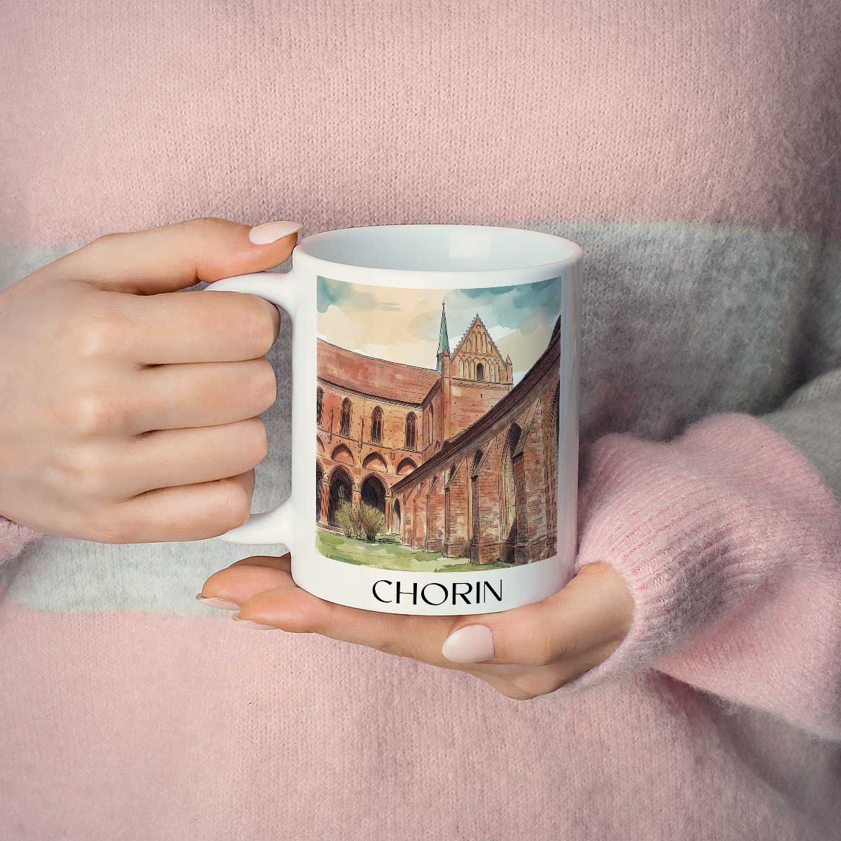 chorin-brandenburg-deutschland-kaffeebecher-aquarell