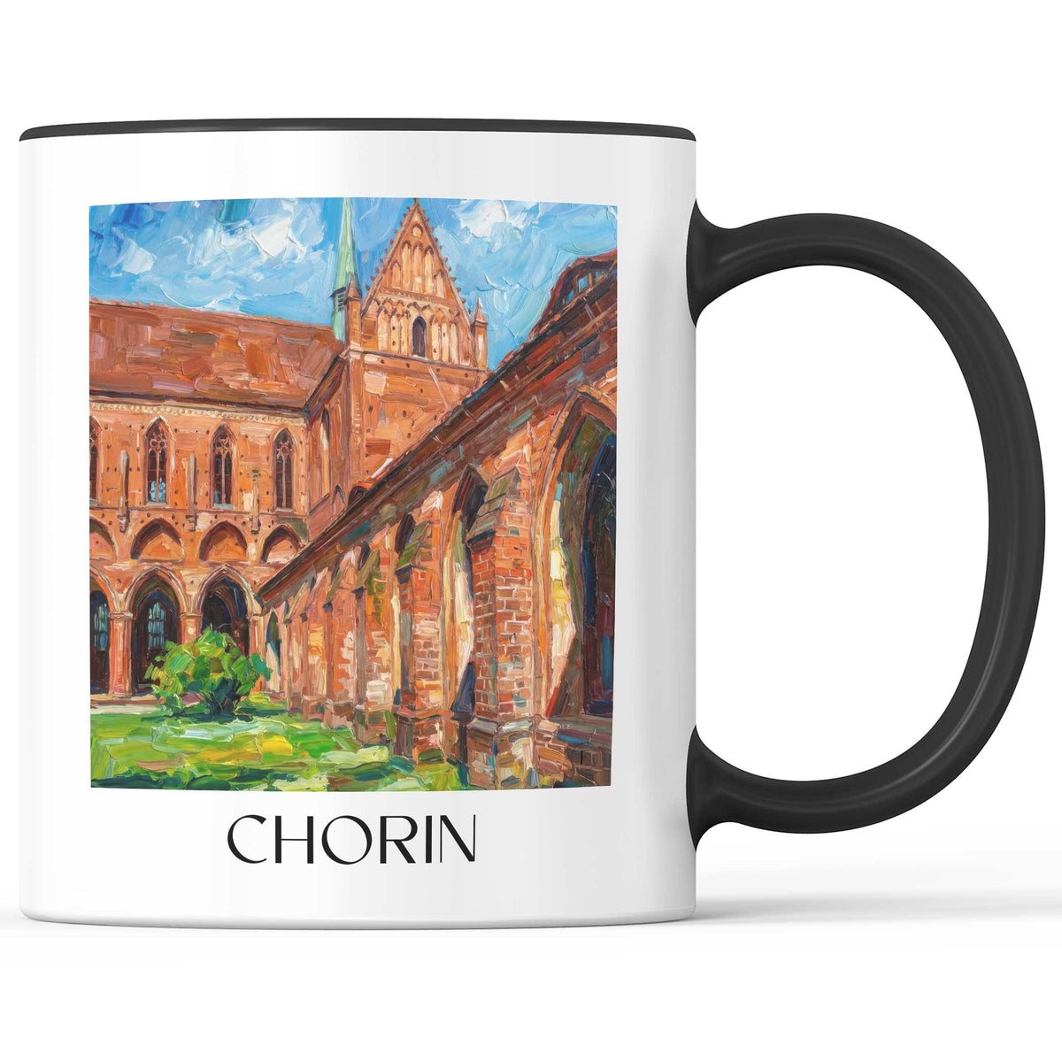 chorin-brandenburg-deutschland-kaffeebecher-oil-painting-oelgemaelde