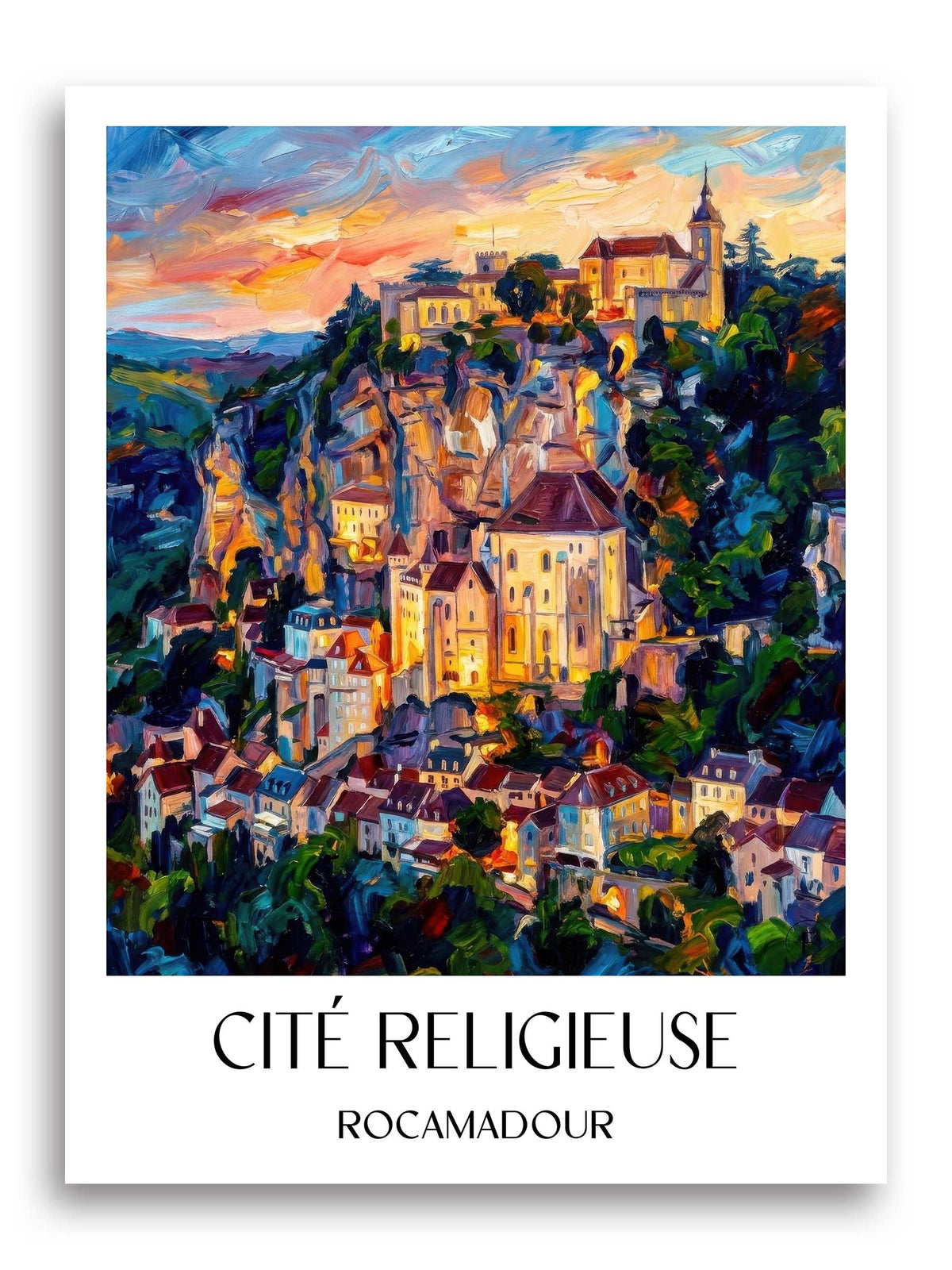 cité-religieuse-rocamadour-frankreich-poster-oil-painting-oelgemaelde