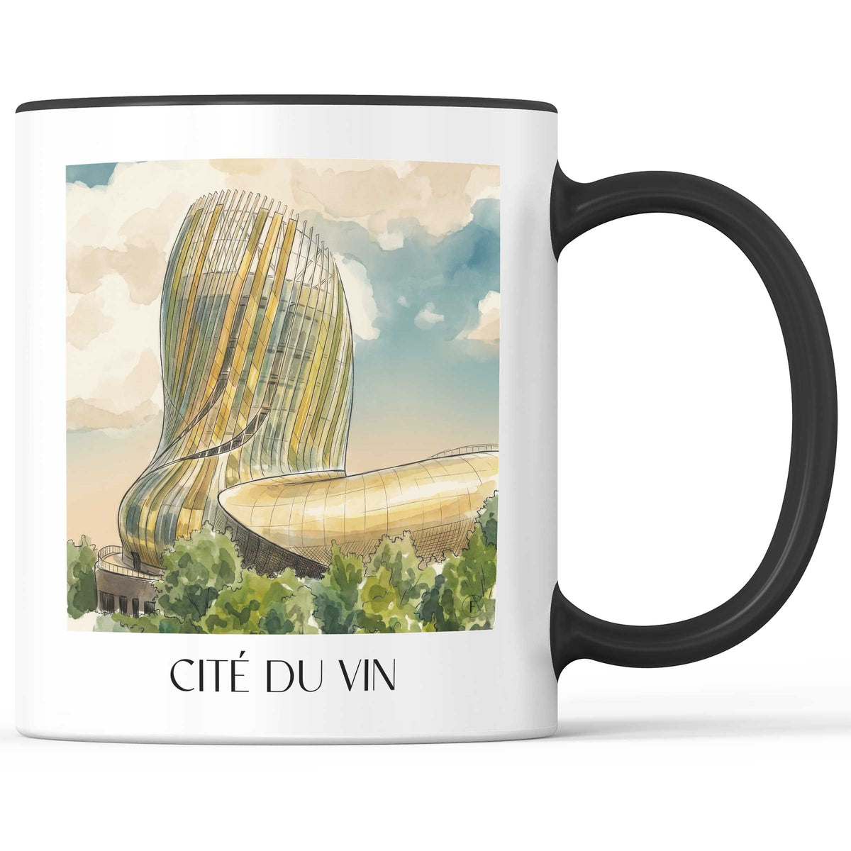 cité-du-vin-bordeaux-frankreich-kaffeebecher-aquarell