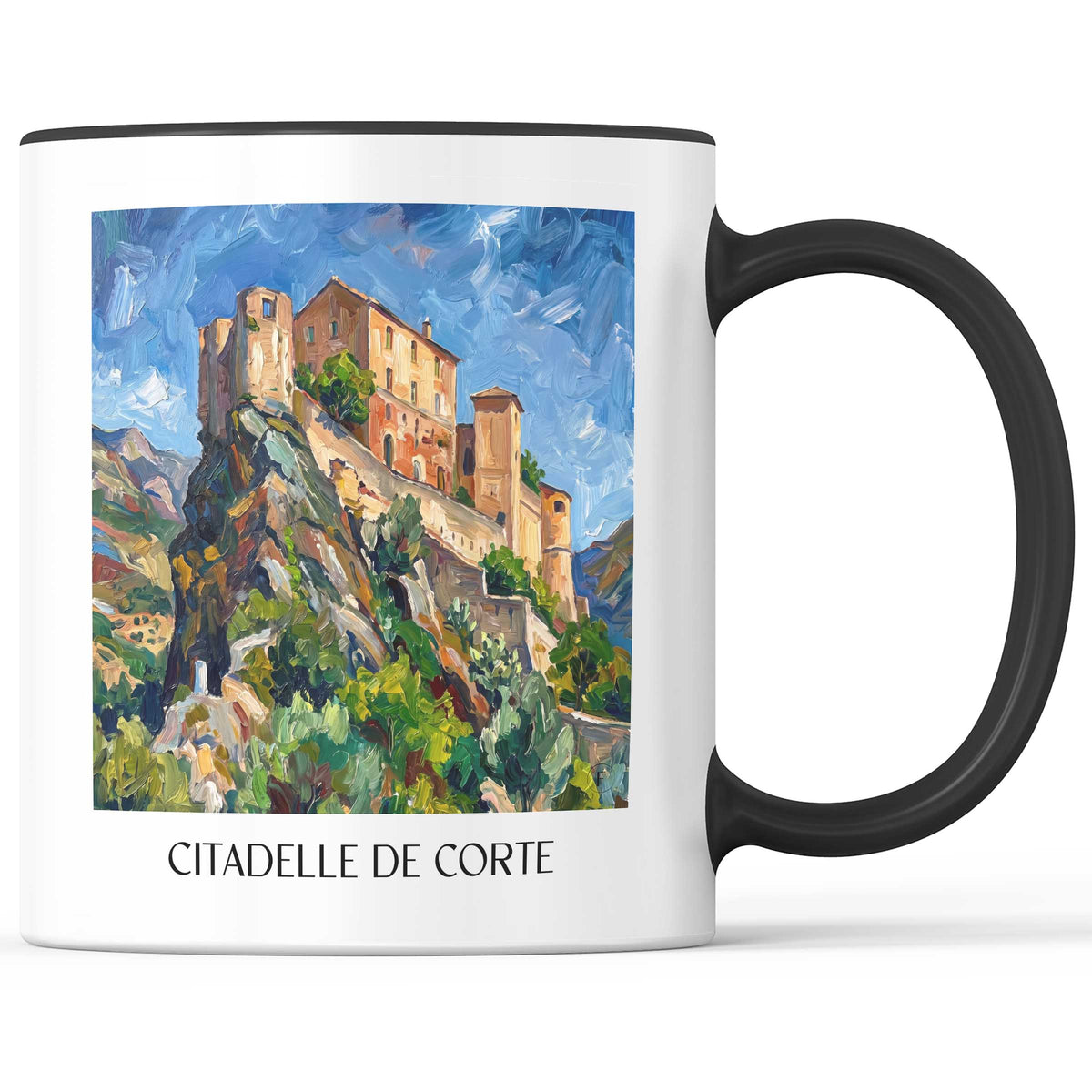 citadelle-de-corte-centre-corse-frankreich-kaffeebecher-oil-painting-oelgemaelde