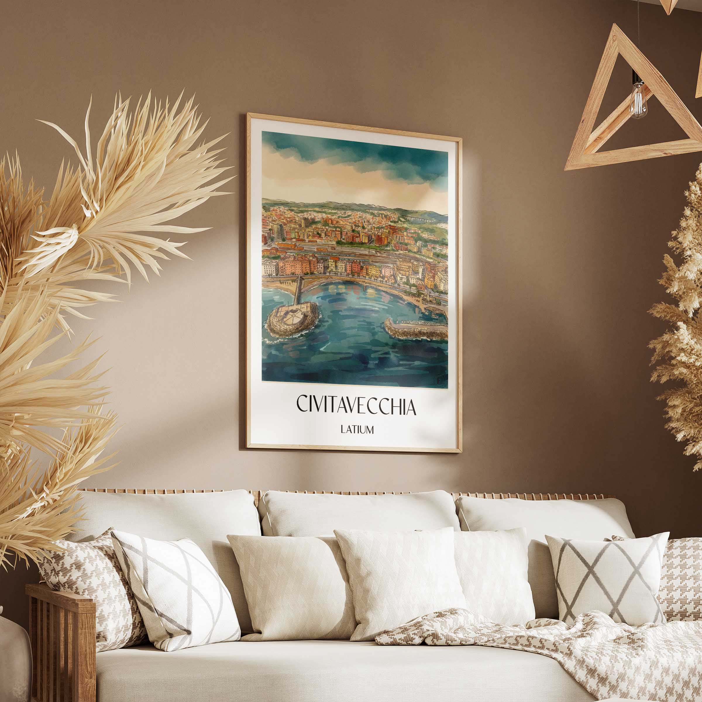 civitavecchia-latium-italien-poster-aquarell