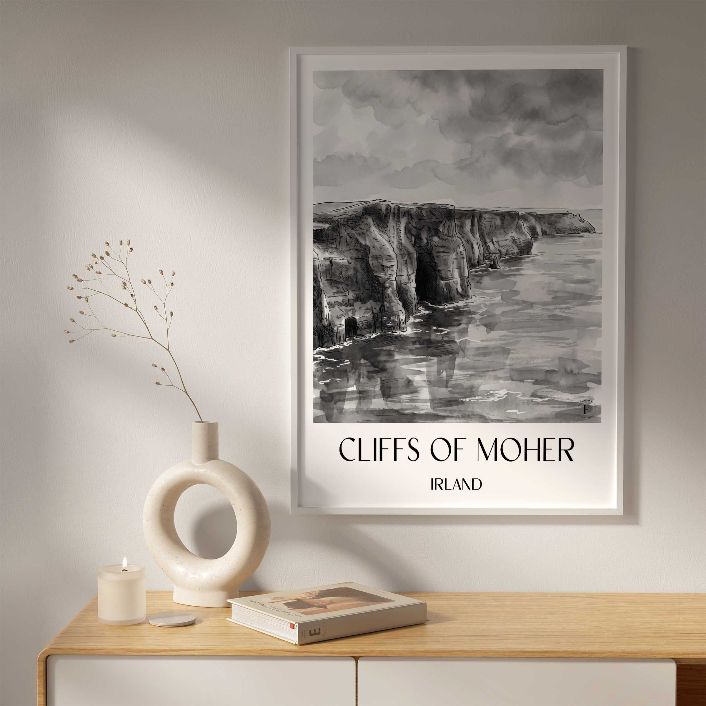 cliffs-of-moher-irland-irland-poster-aquarell-schwarz-weiss