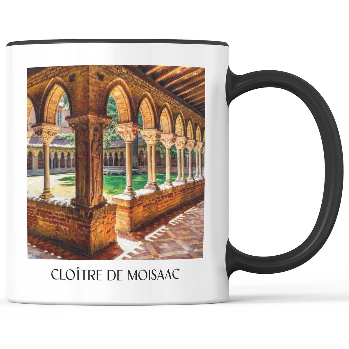 cloître-de-moisaac-okzitanien-frankreich-kaffeebecher-oil-painting-oelgemaelde