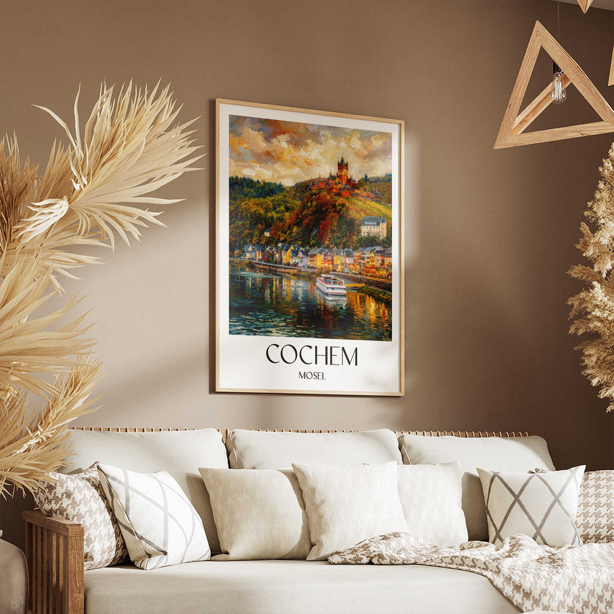 cochem-mosel-deutschland-poster-oil-painting-oelgemaelde