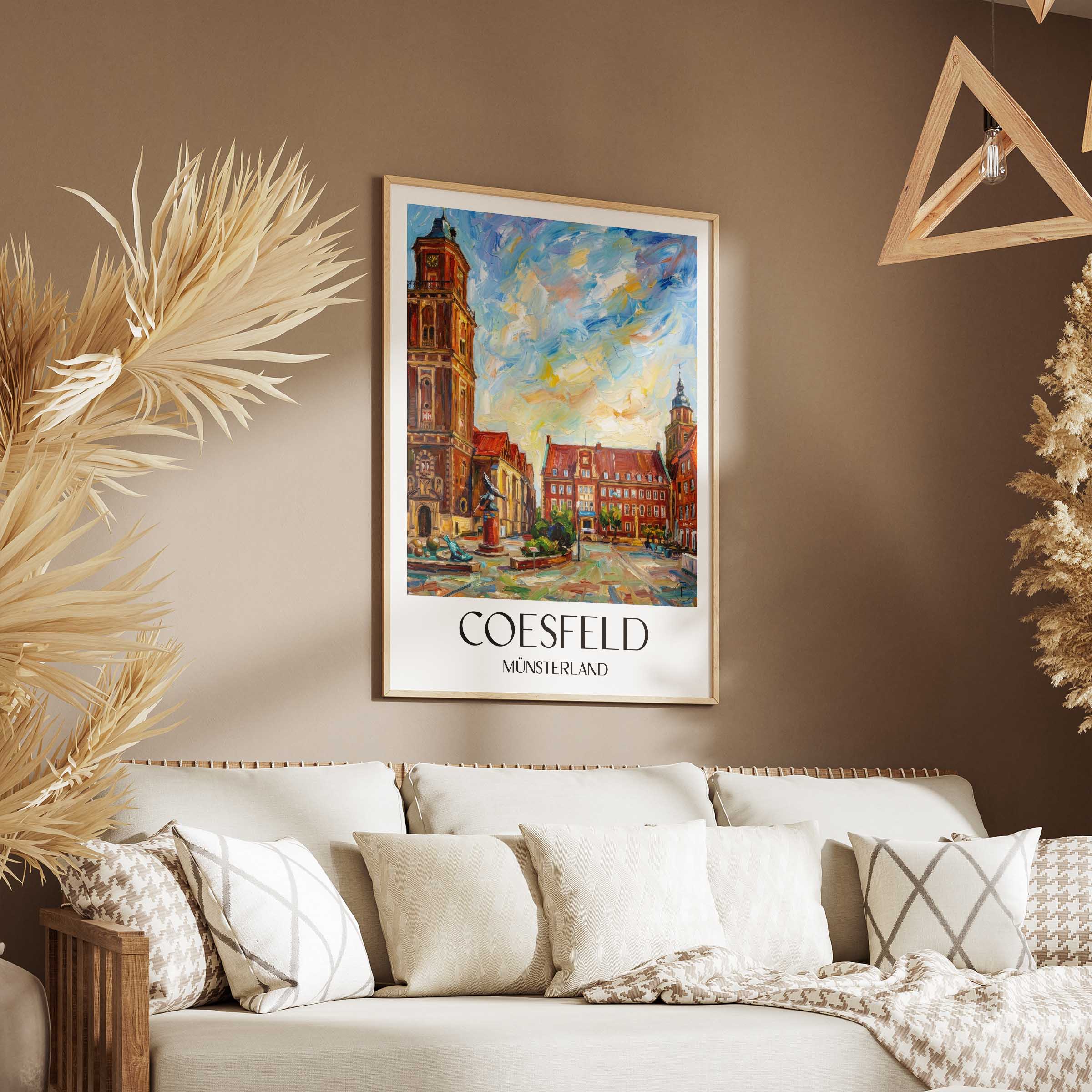 coesfeld-münsterland-deutschland-poster-oil-painting-oelgemaelde