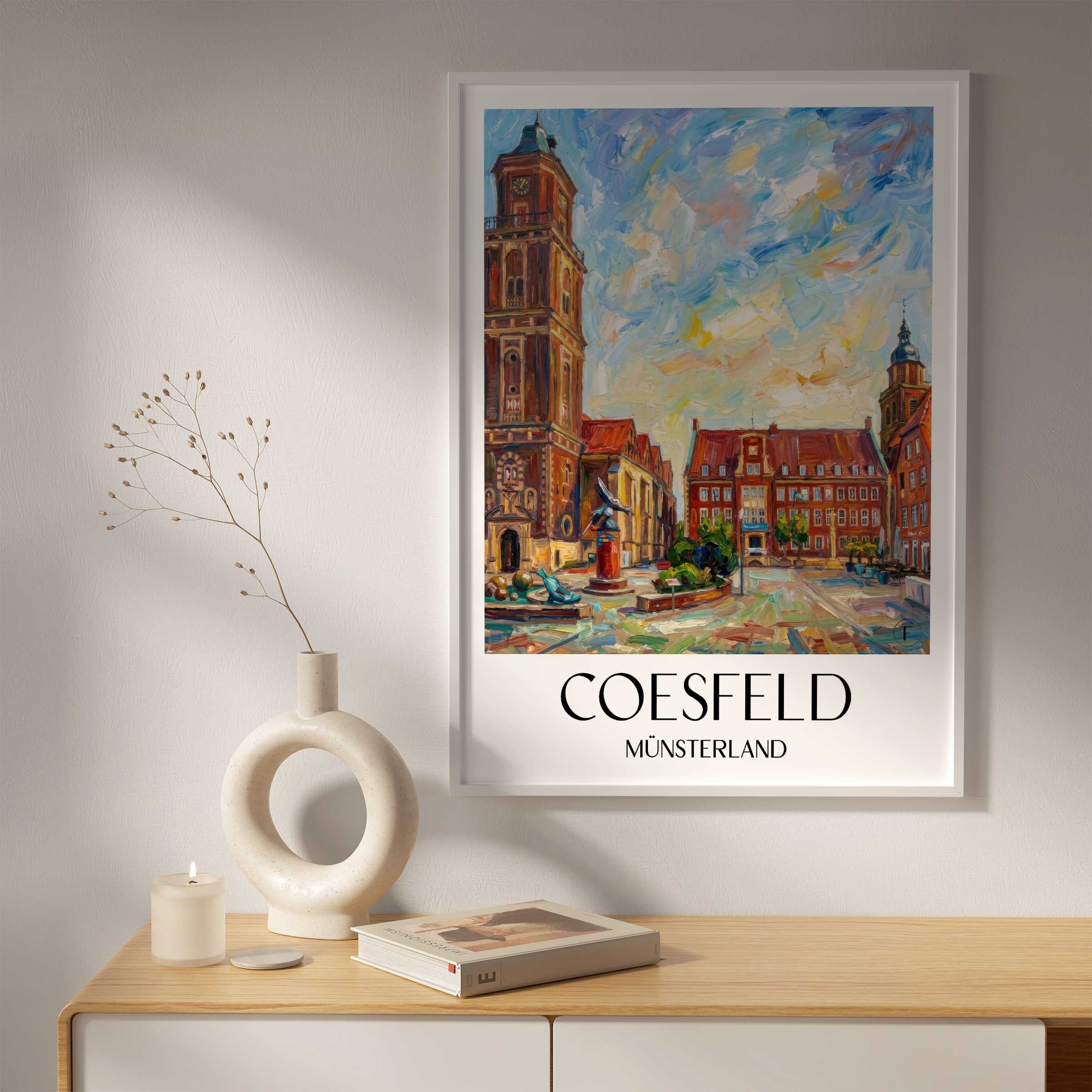 coesfeld-münsterland-deutschland-poster-oil-painting-oelgemaelde