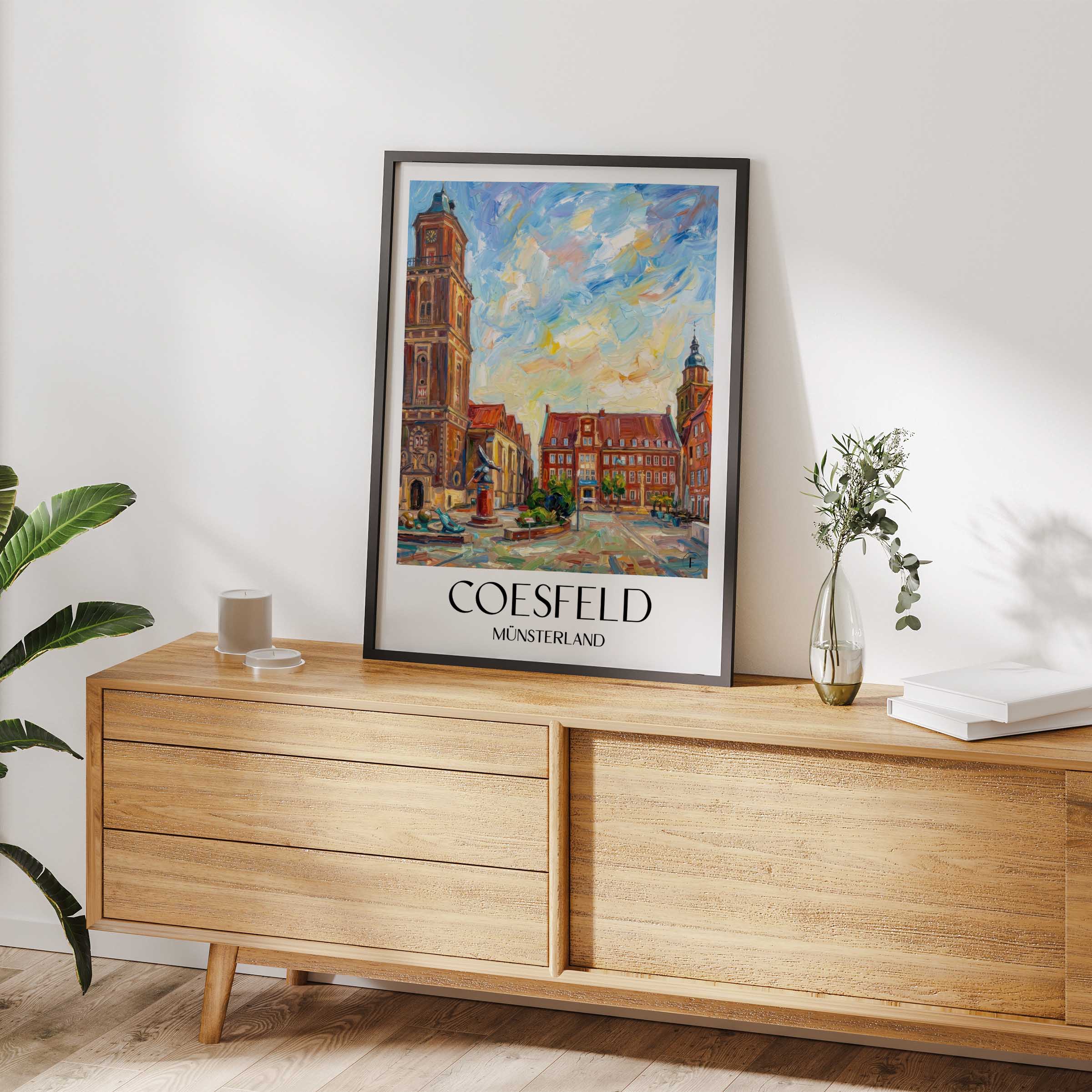 coesfeld-münsterland-deutschland-poster-oil-painting-oelgemaelde