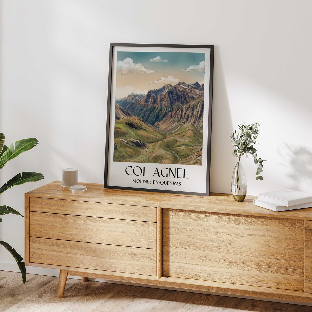 col-agnel-molines-en-queyras-frankreich-poster-aquarell