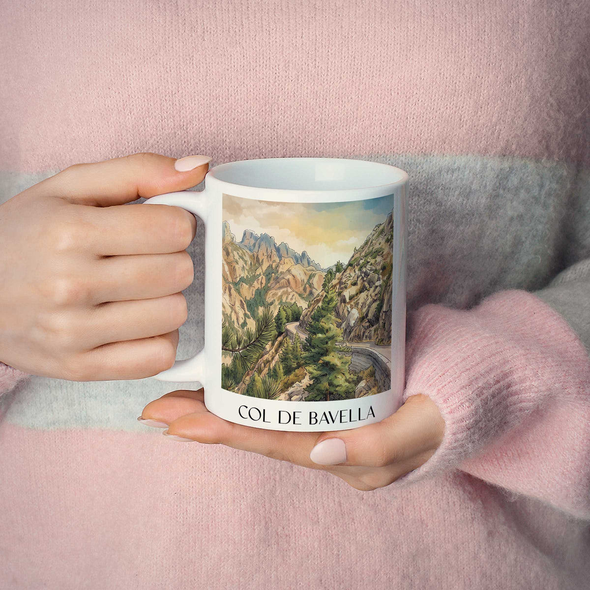 col-de-bavella-korsika-frankreich-kaffeebecher-aquarell