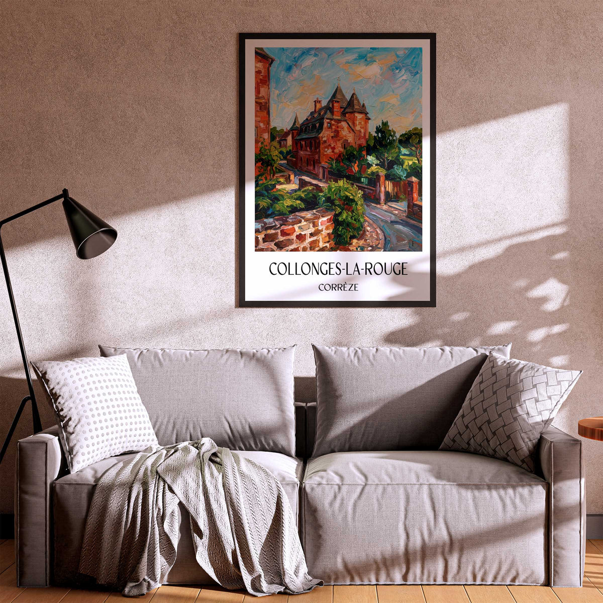 collonges-la-rouge-corrèze-frankreich-poster-oil-painting-oelgemaelde