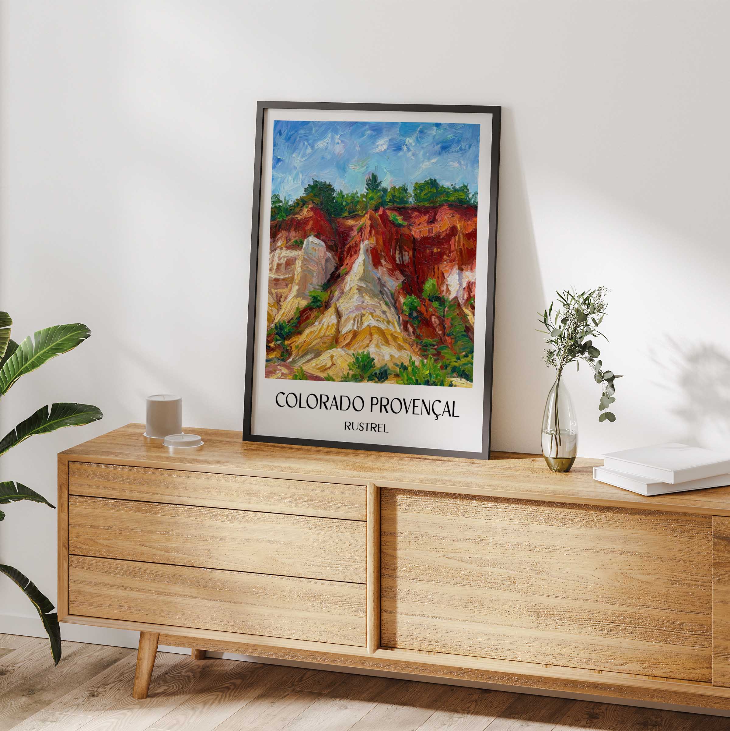 colorado-provençal-rustrel-frankreich-poster-oil-painting-oelgemaelde