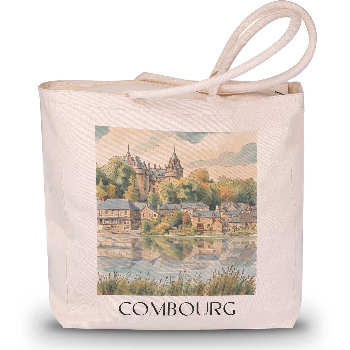 combourg-ille-et-vilaine-frankreich-einkaufstasche-aquarell
