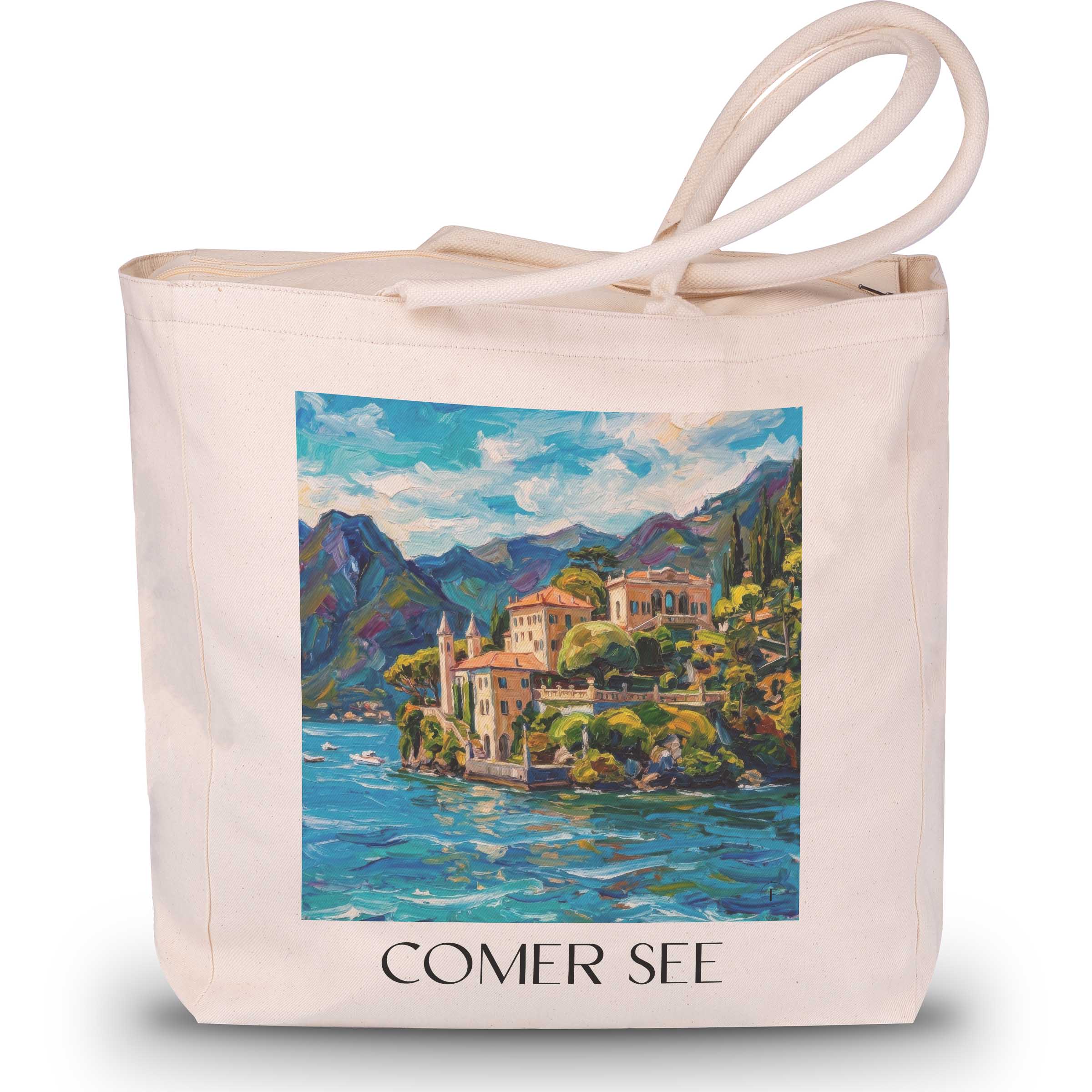 comer-see-lombardei-italien-einkaufstasche-oil-painting-oelgemaelde