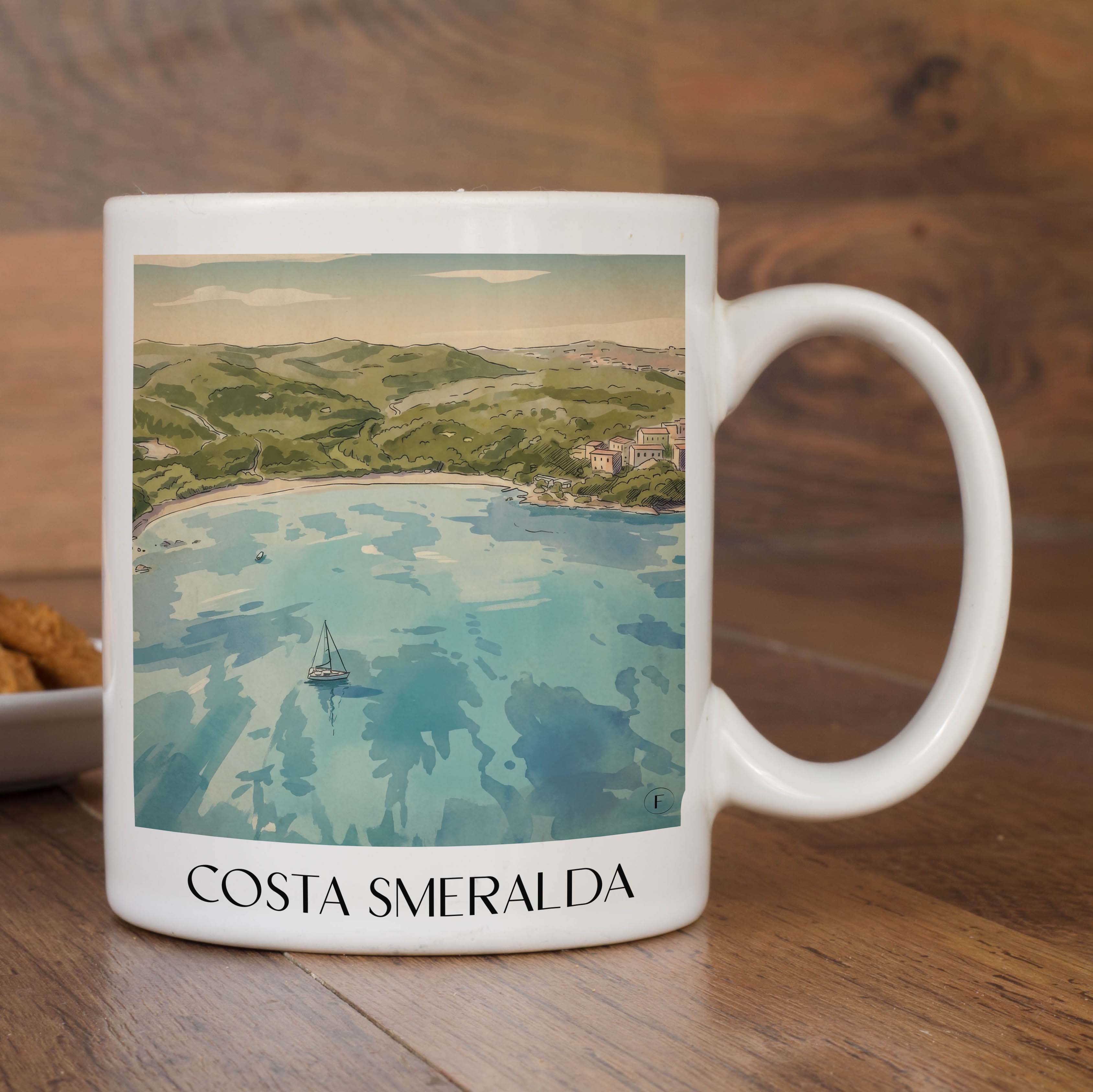 costa-smeralda-italien-kaffeebecher-aquarell