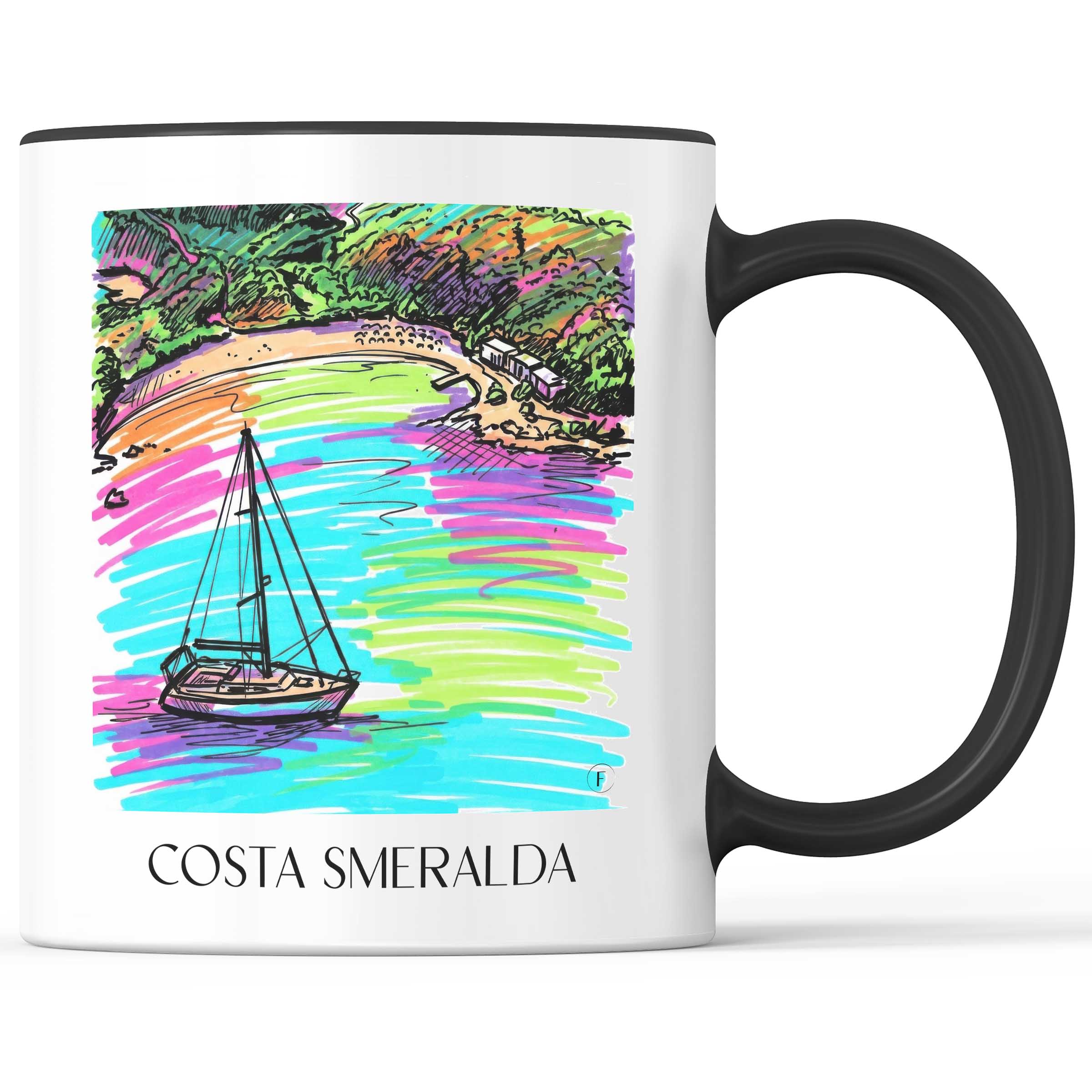 costa-smeralda-italien-kaffeebecher-graffiti
