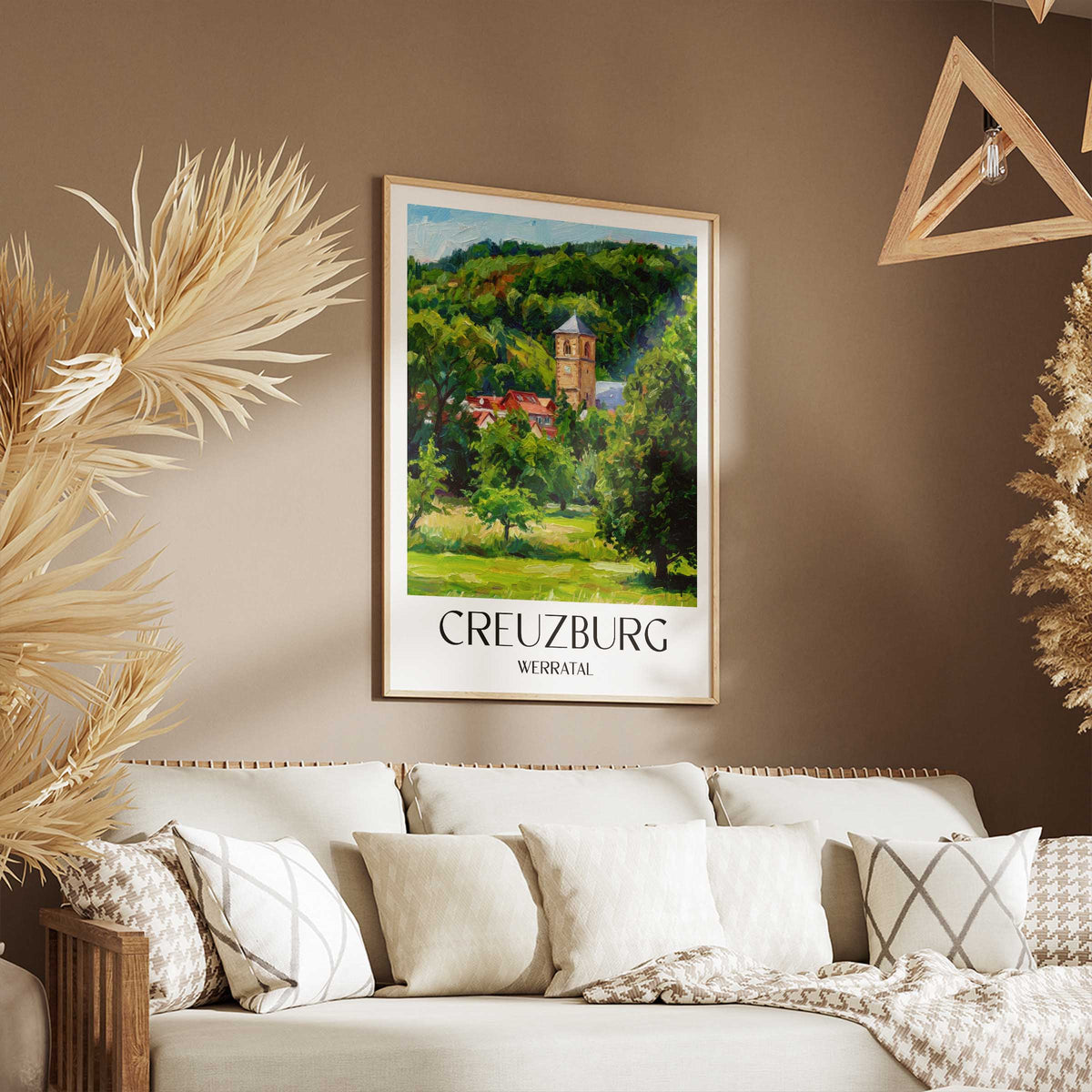 creuzburg-werratal-deutschland-poster-oil-painting-oelgemaelde