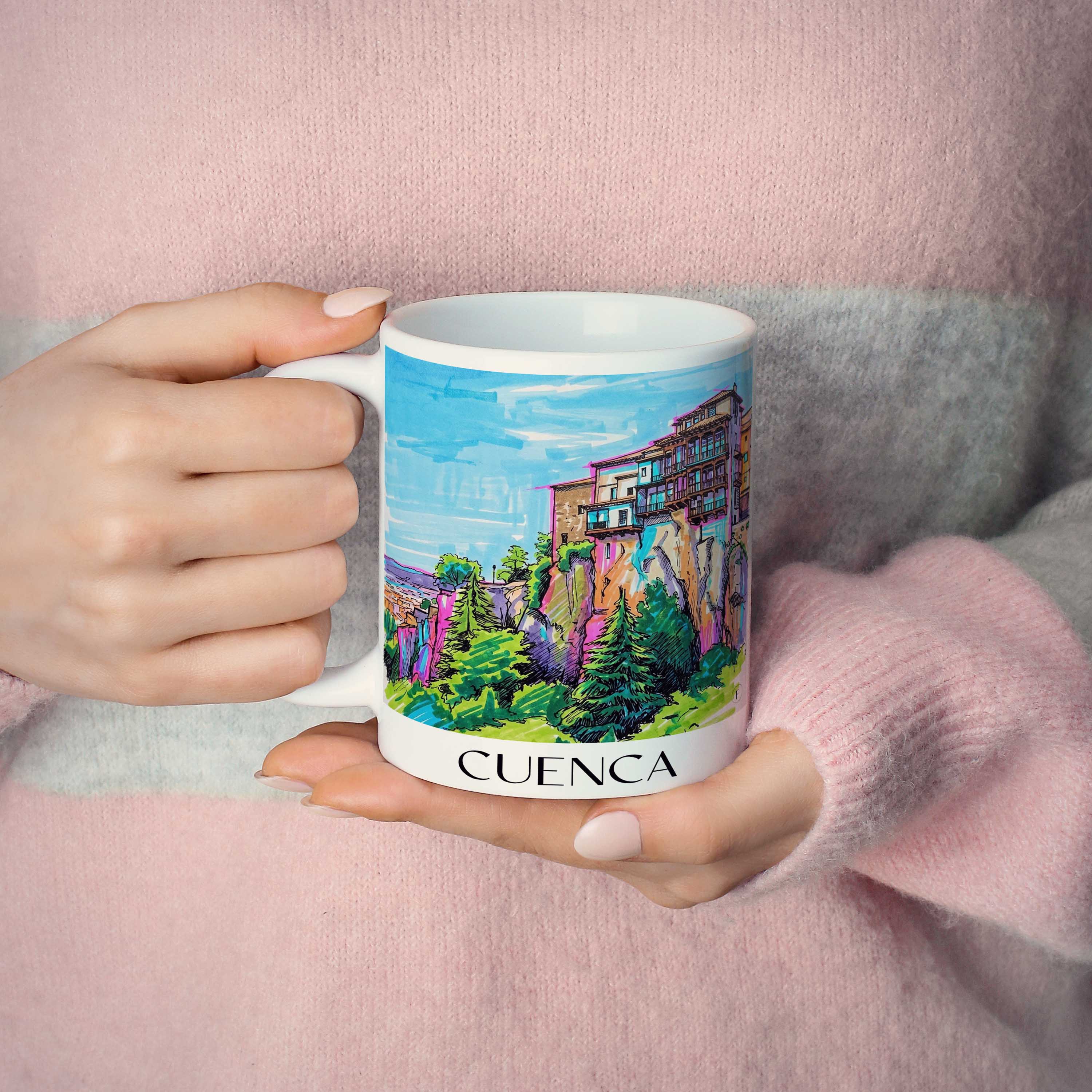 cuenca-spanien-spanien-kaffeebecher-graffiti