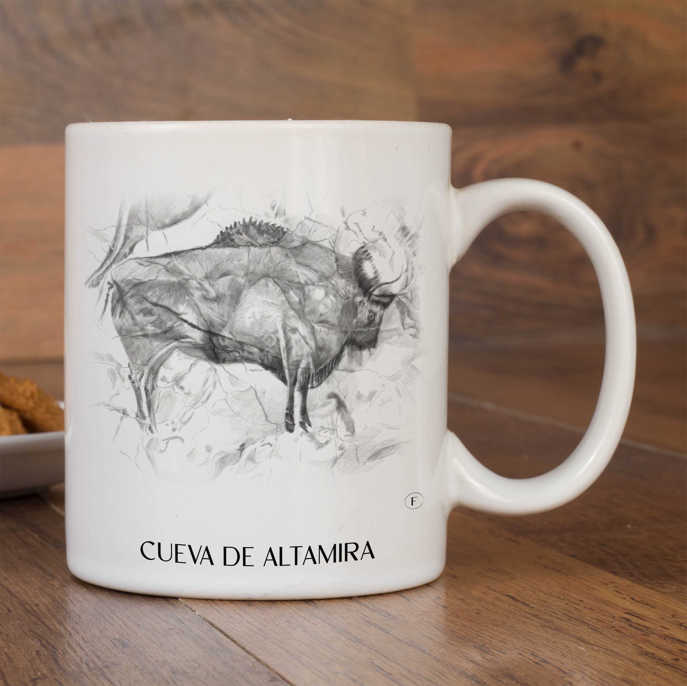 cueva-de-altamira-spanien-spanien-kaffeebecher-bleistift-zeichnung-drawing