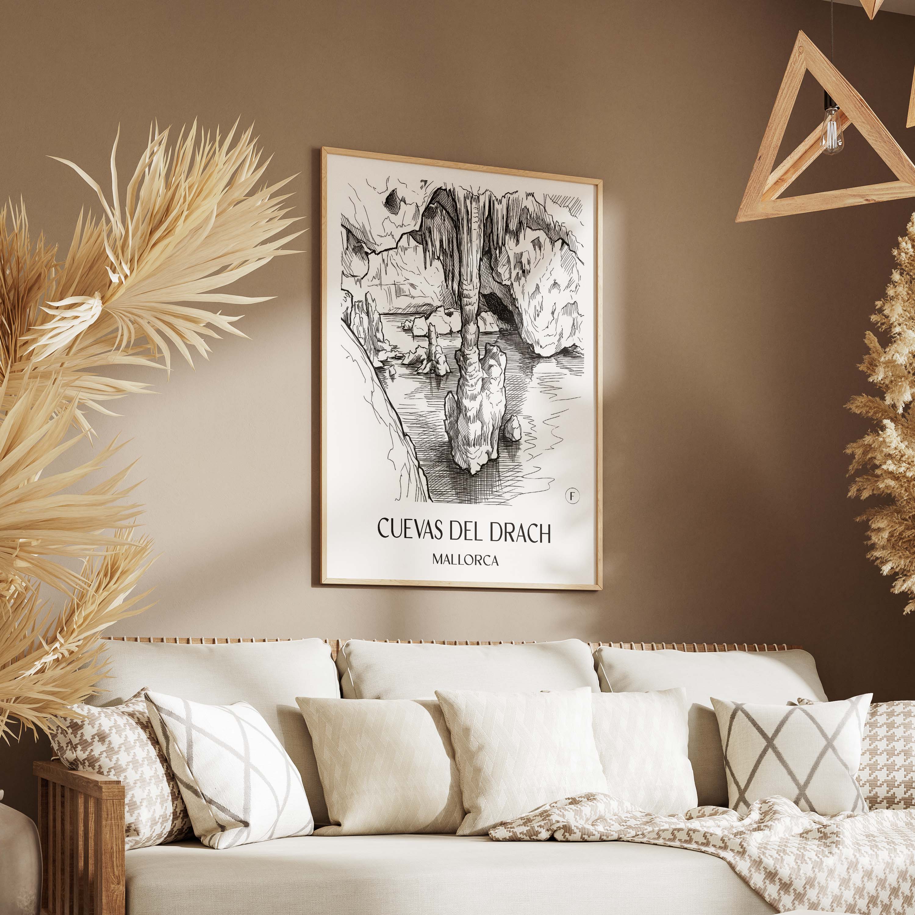 cuevas-del-drach-mallorca-spanien-poster-skizze