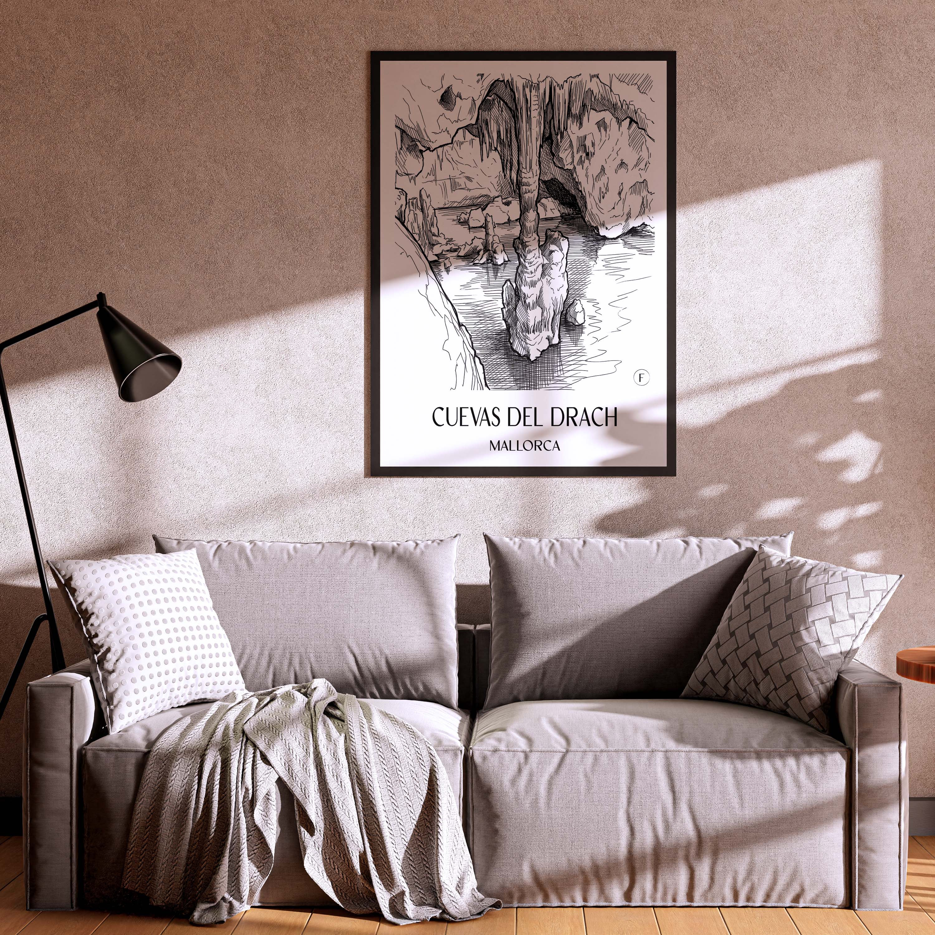 cuevas-del-drach-mallorca-spanien-poster-skizze