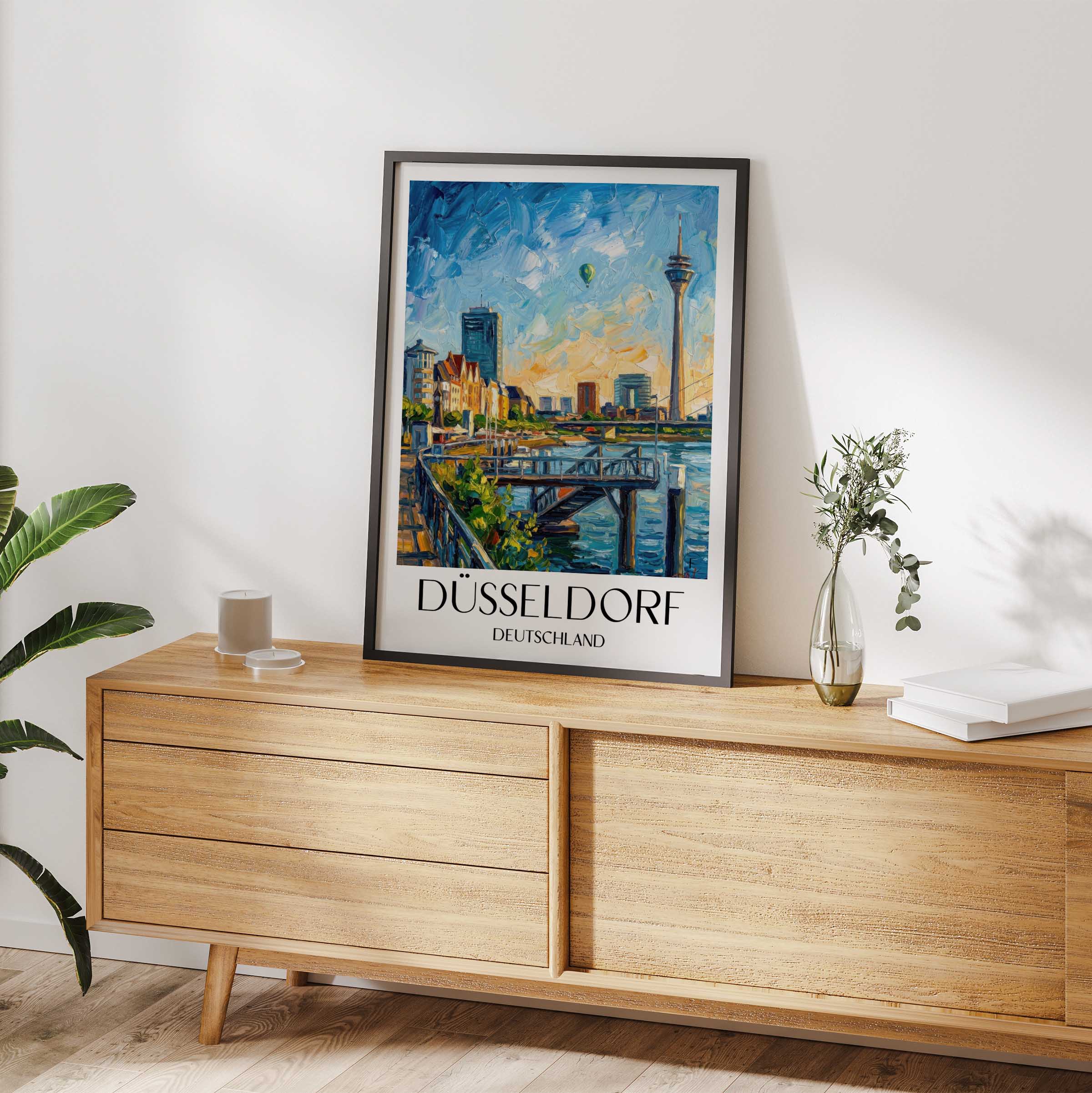 düsseldorf-deutschland-poster-oil-painting-oelgemaelde
