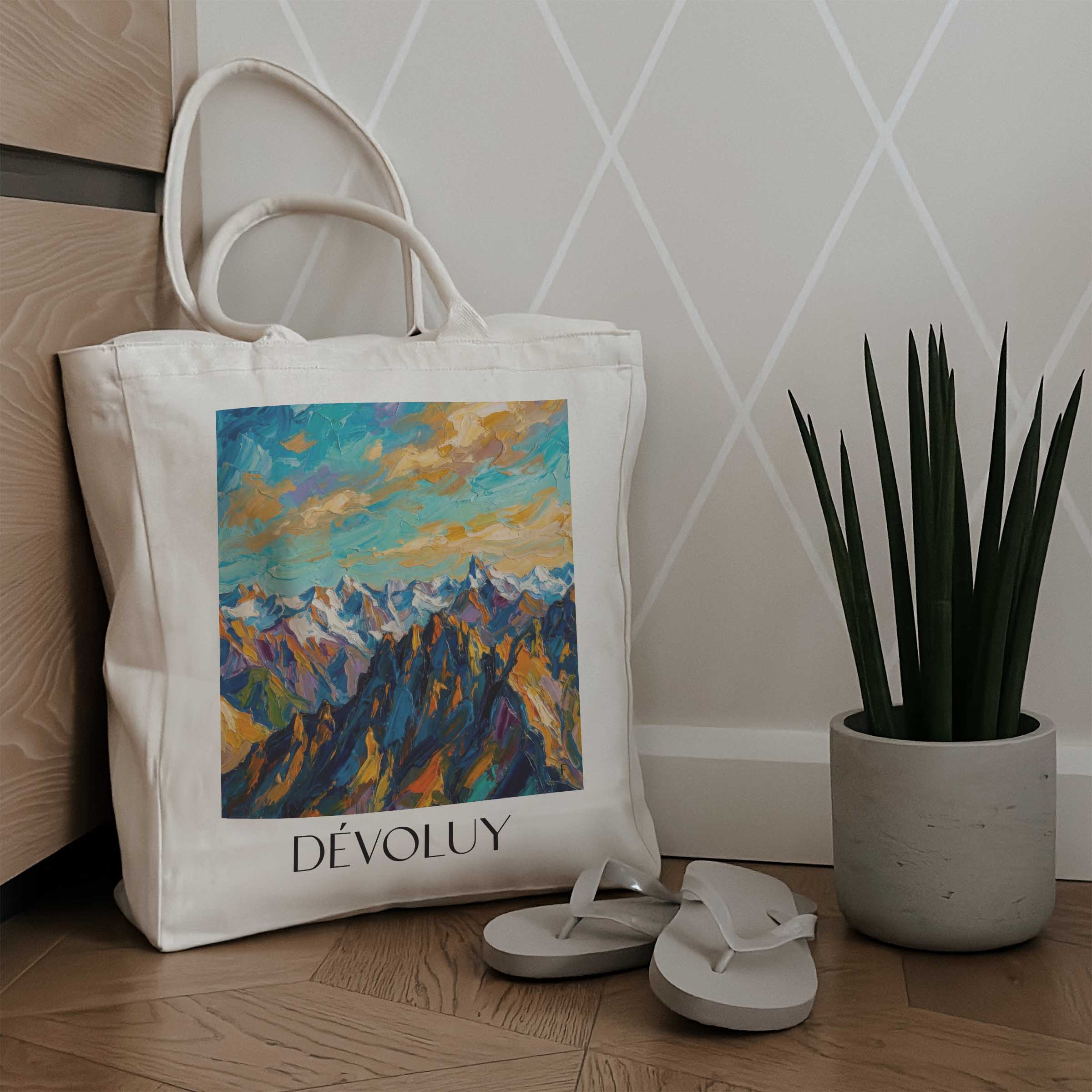 dévoluy-provence-frankreich-einkaufstasche-oil-painting-oelgemaelde