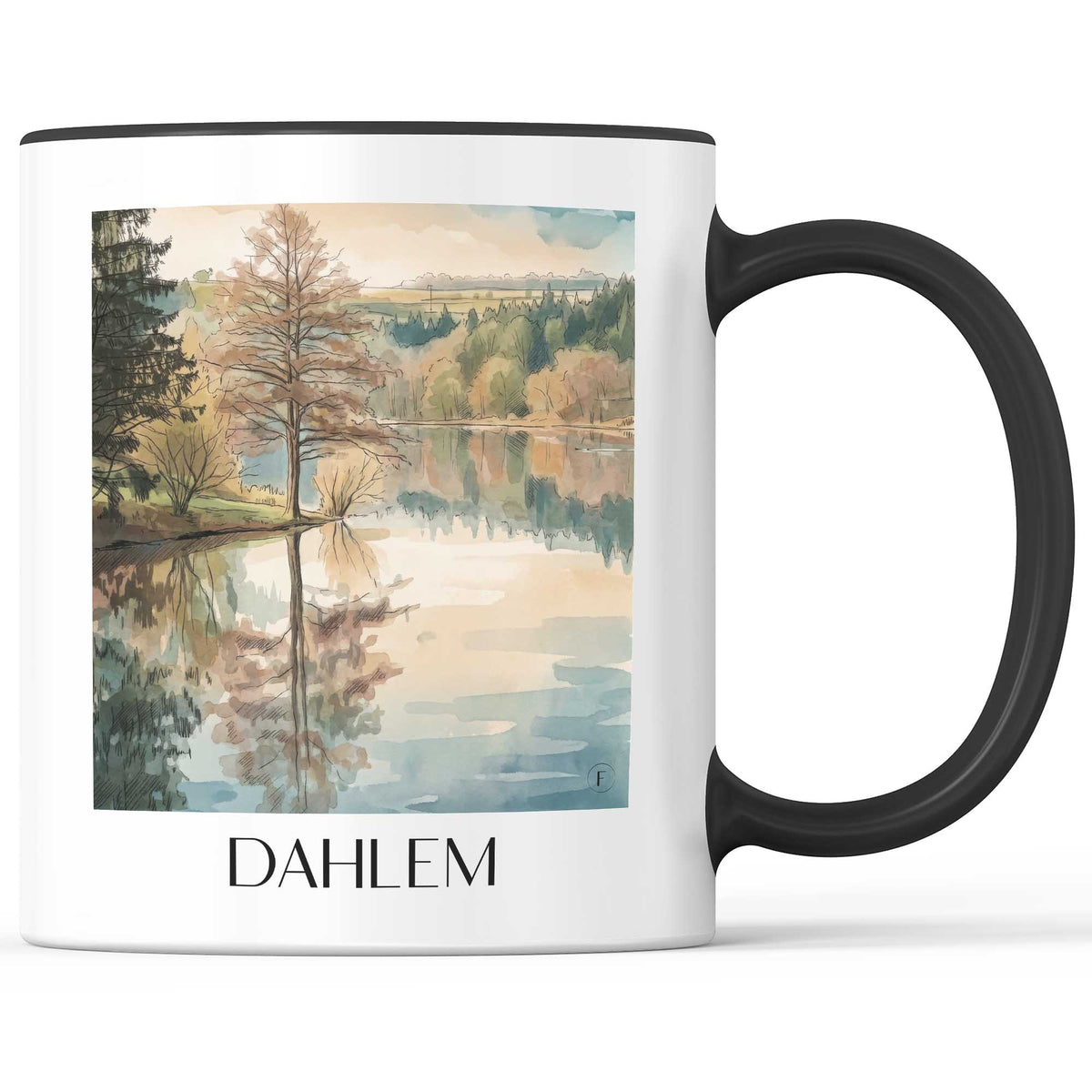 dahlem-eifel-deutschland-kaffeebecher-aquarell