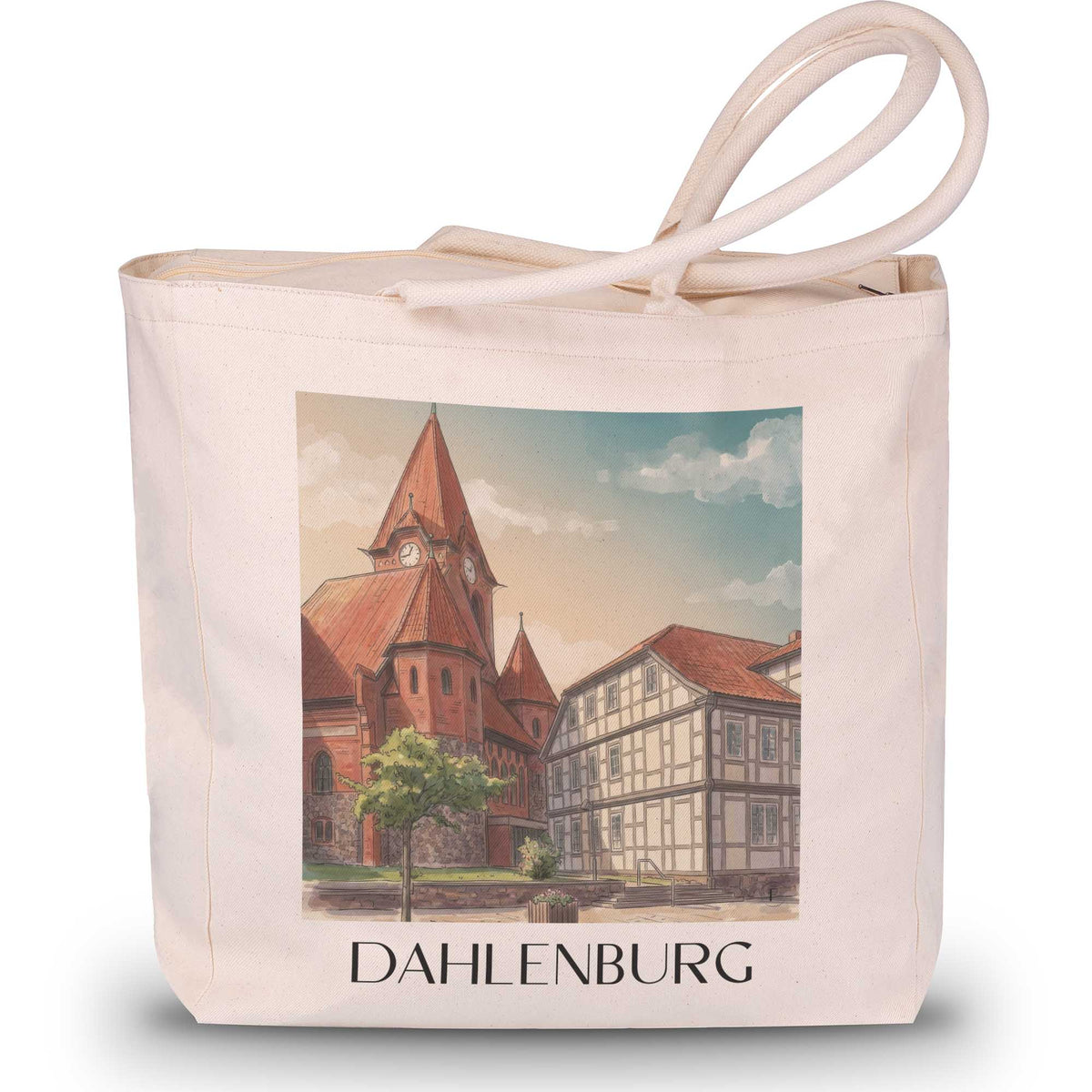 dahlenburg-niedersachsen-deutschland-einkaufstasche-aquarell