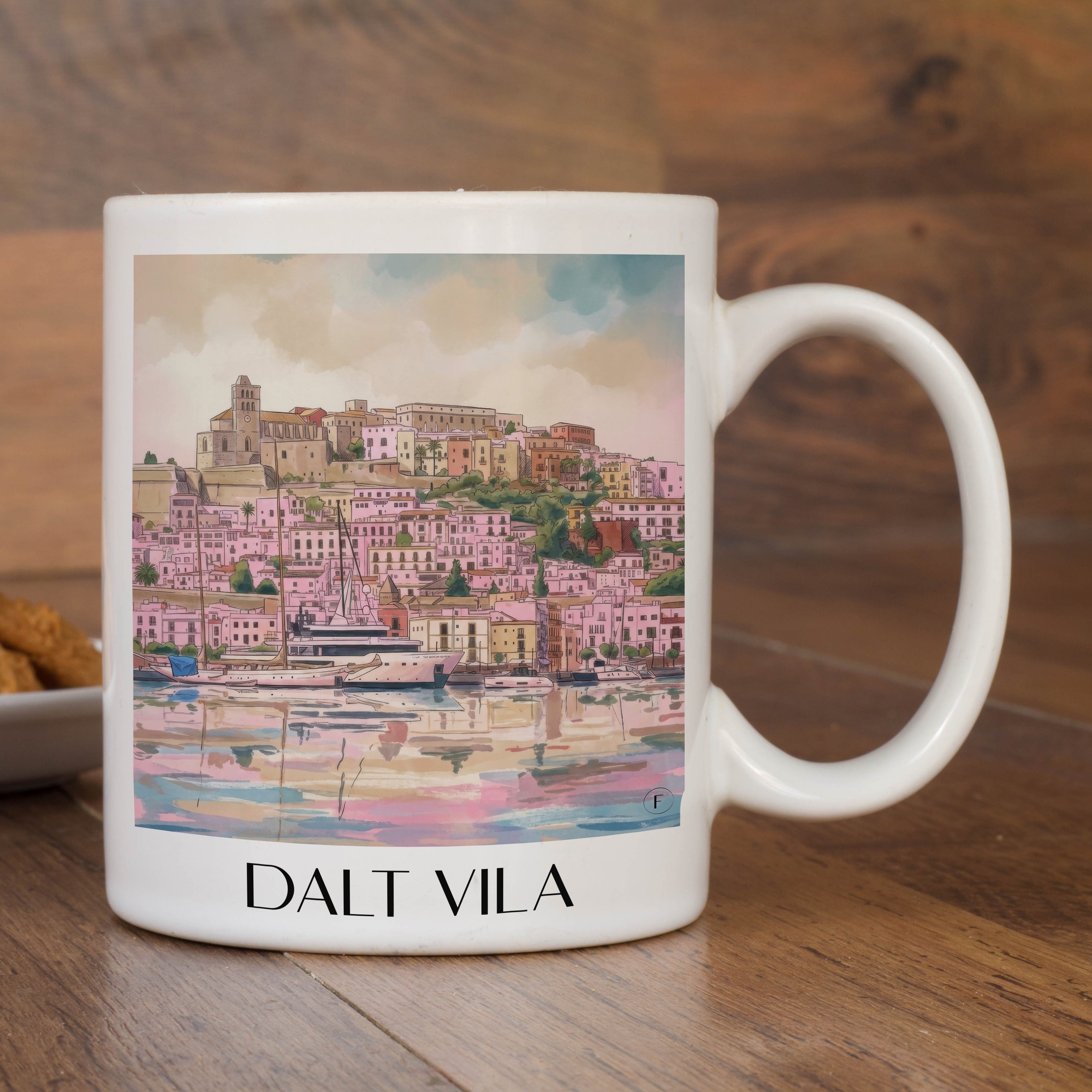 dalt-vila--ibiza-spanien-kaffeebecher-aquarell-pink-rosa