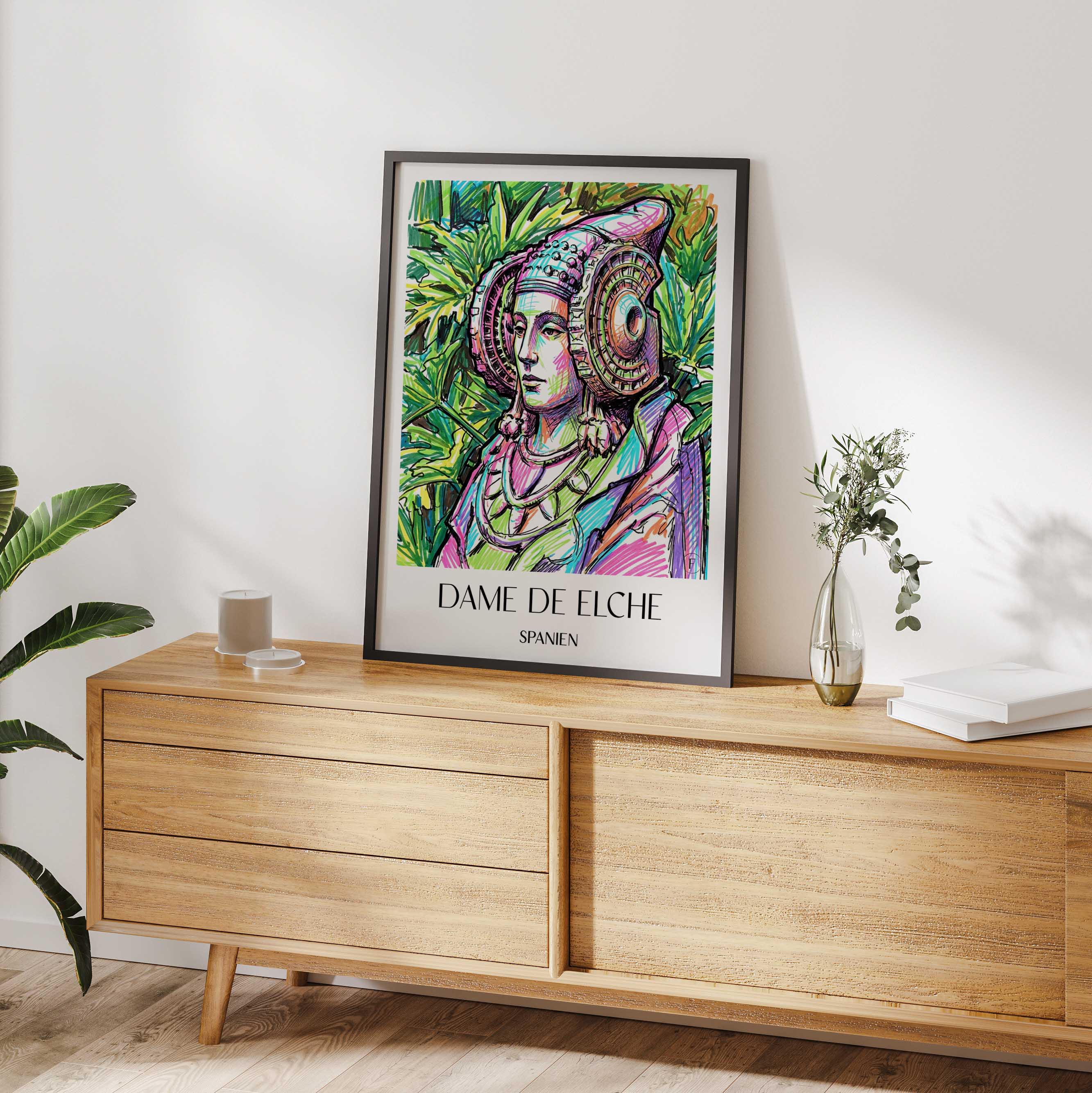 dama-de-elche-spanien-spanien-poster-graffiti