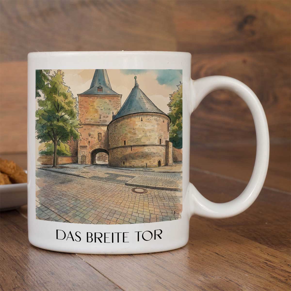 das-breite-tor-goslar-deutschland-kaffeebecher-aquarell