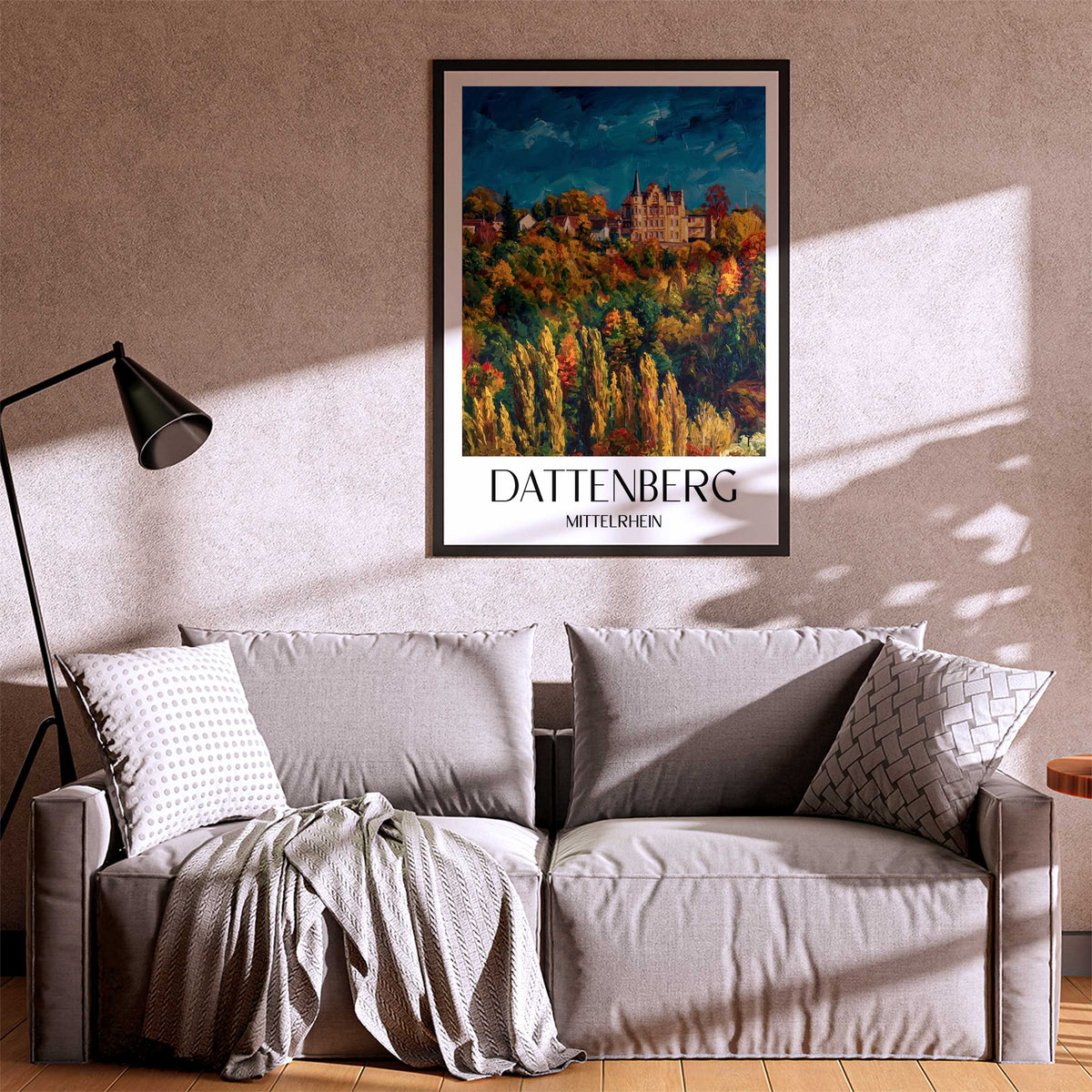 dattenberg-mittelrhein-deutschland-poster-oil-painting-oelgemaelde