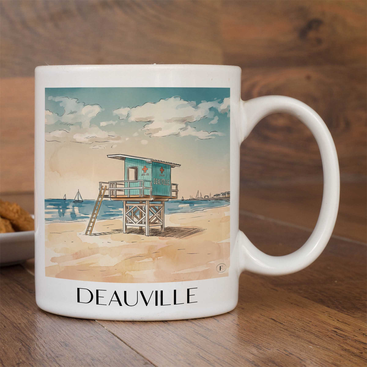 deauville-côte-fleurie-frankreich-kaffeebecher-aquarell