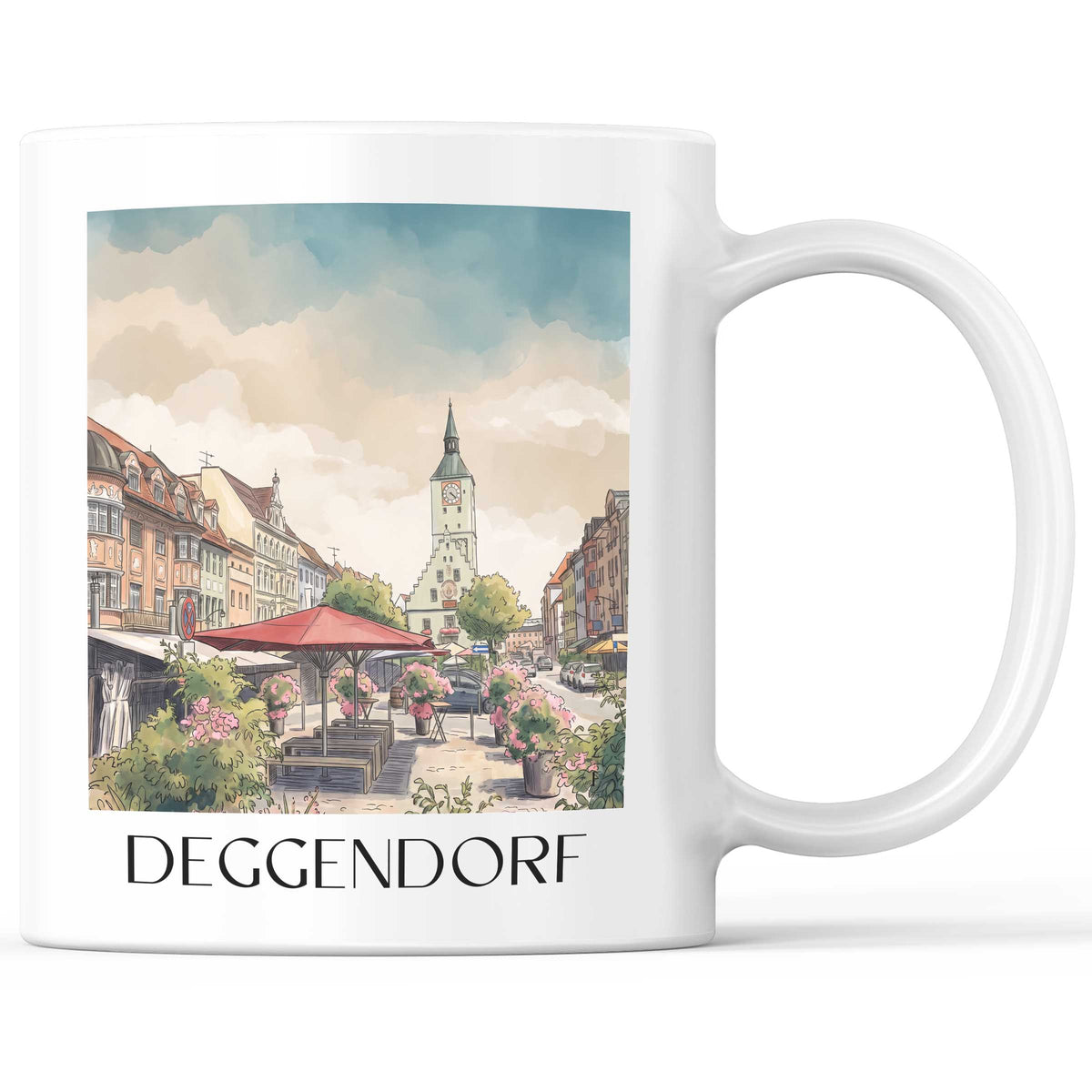 deggendorf-donautal-deutschland-kaffeebecher-aquarell