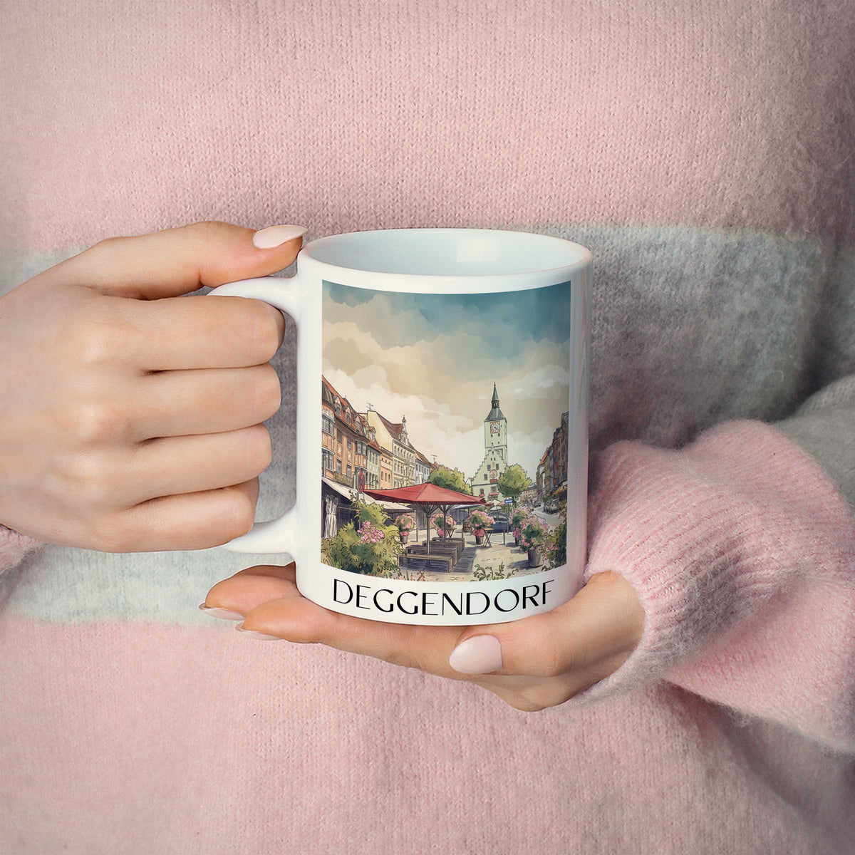 deggendorf-donautal-deutschland-kaffeebecher-aquarell