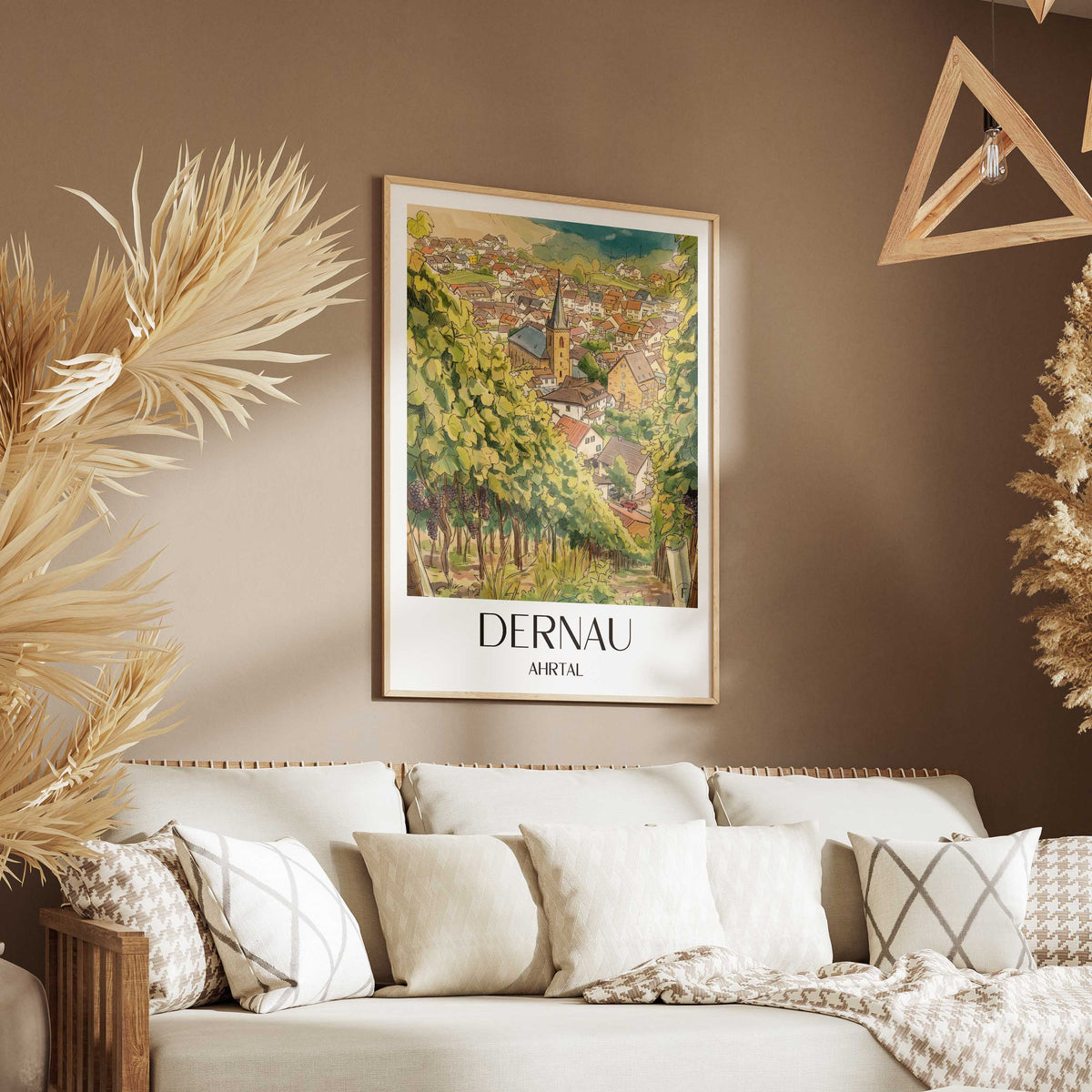dernau-ahrtal-deutschland-poster-aquarell