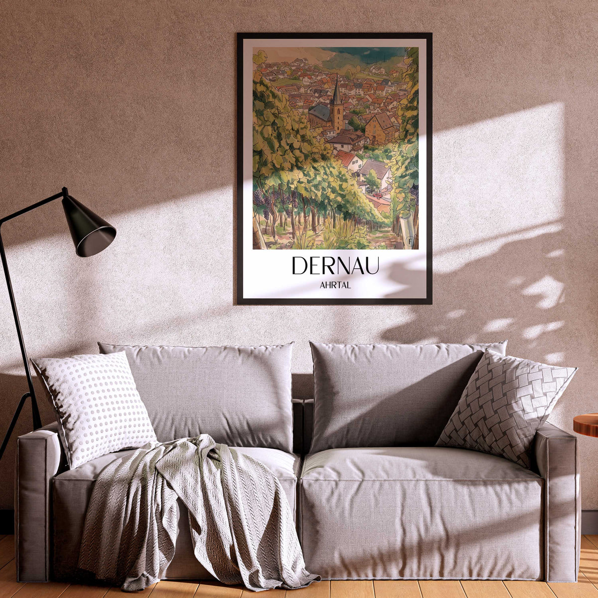 dernau-ahrtal-deutschland-poster-aquarell