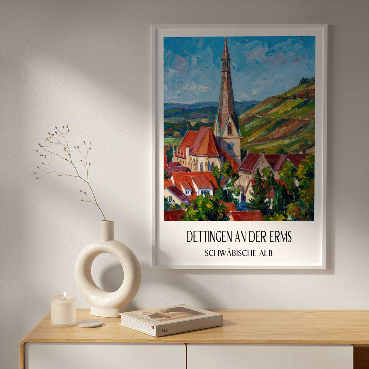 dettingen-an-der-erms-schwäbische-alb-deutschland-poster-oil-painting-oelgemaelde