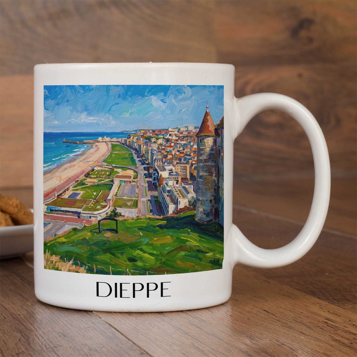 dieppe-côte-d'albâtre-frankreich-kaffeebecher-oil-painting-oelgemaelde