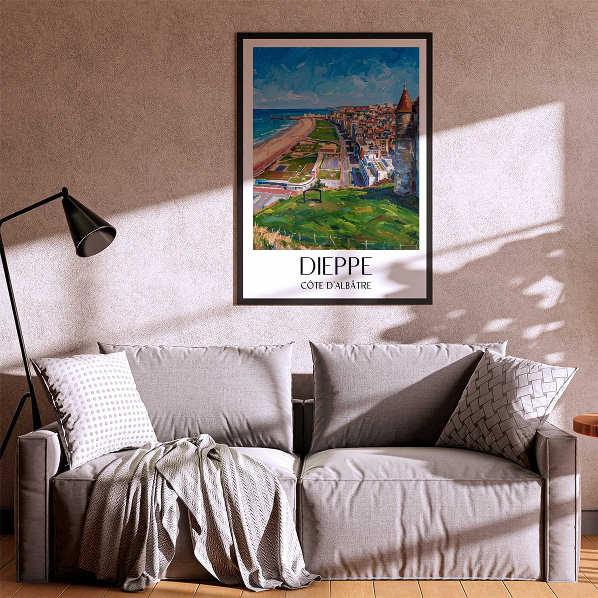 dieppe-côte-d'albâtre-frankreich-poster-oil-painting-oelgemaelde