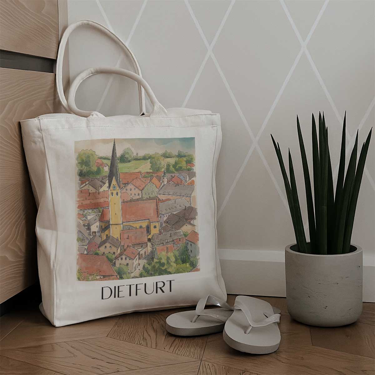 dietfurt--altmühltal-deutschland-einkaufstasche-aquarell