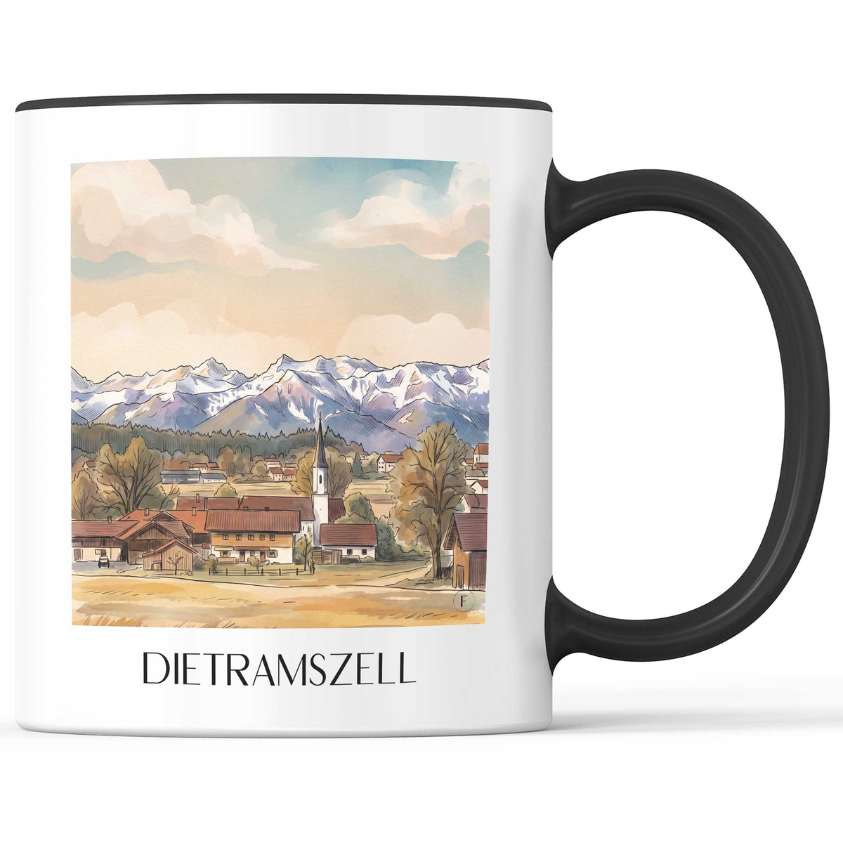 dietramszell-tölzer-land-deutschland-kaffeebecher-aquarell