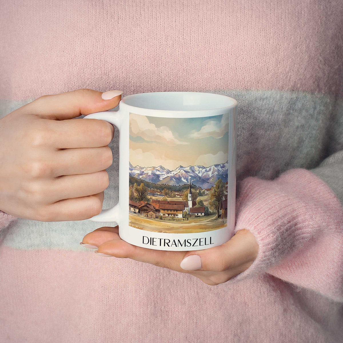 dietramszell-tölzer-land-deutschland-kaffeebecher-aquarell