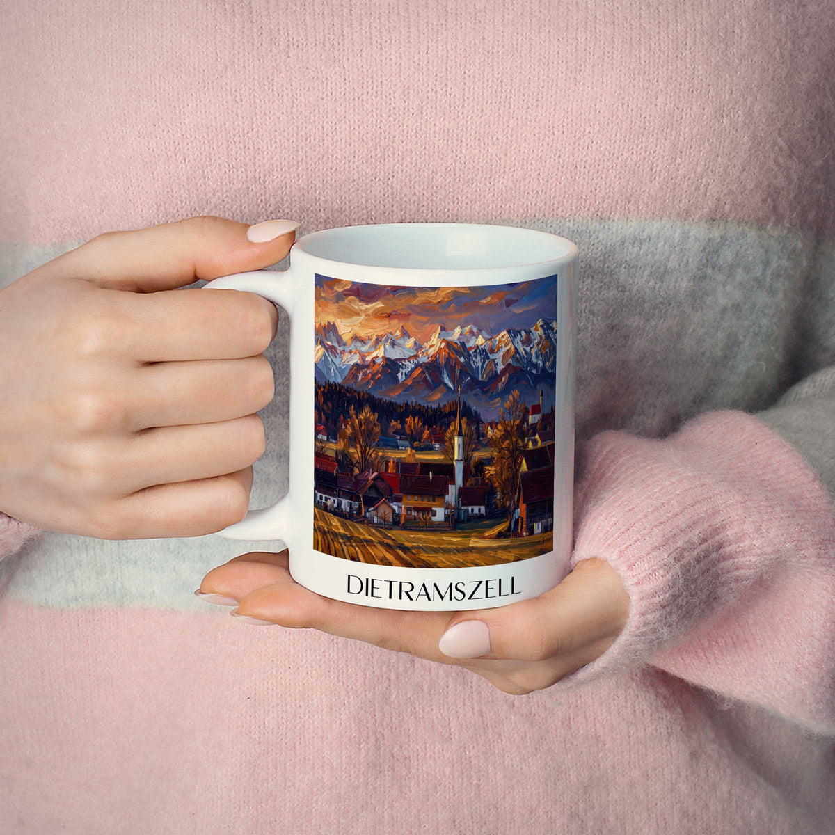 dietramszell-tölzer-land-deutschland-kaffeebecher-oil-painting-oelgemaelde