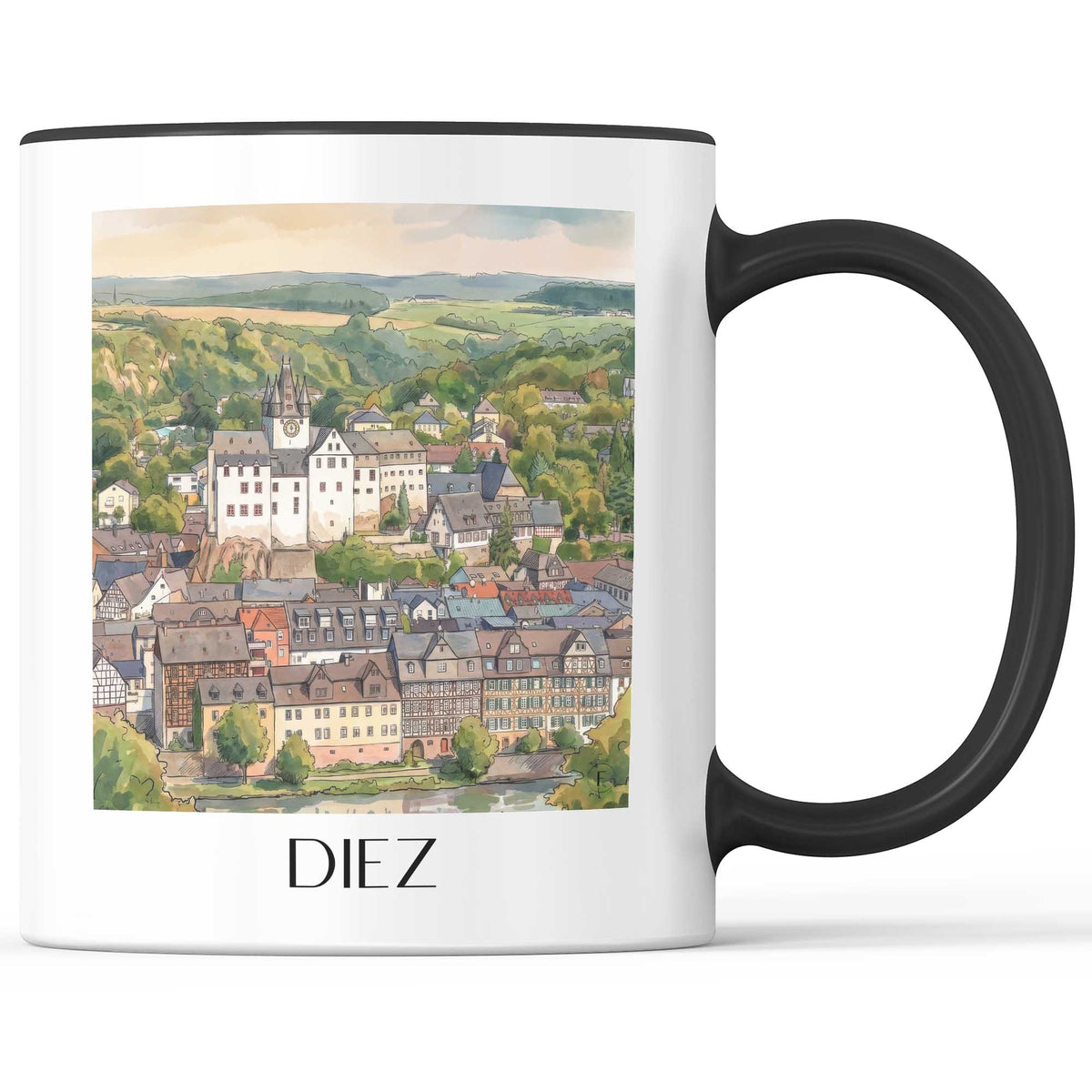 diez-westerwald-deutschland-kaffeebecher-aquarell